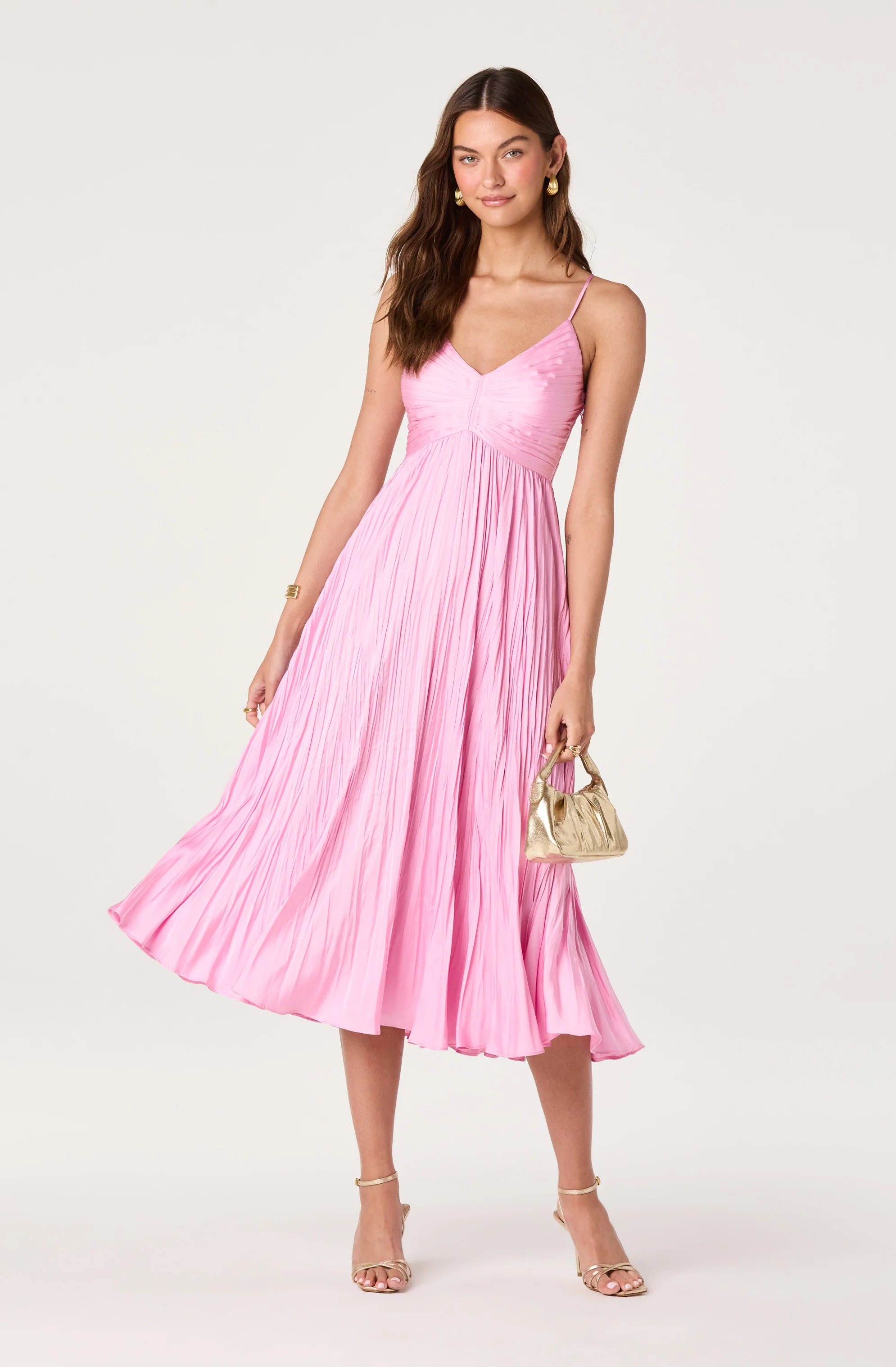 Maeve Pleated Midi Dress - Image 14