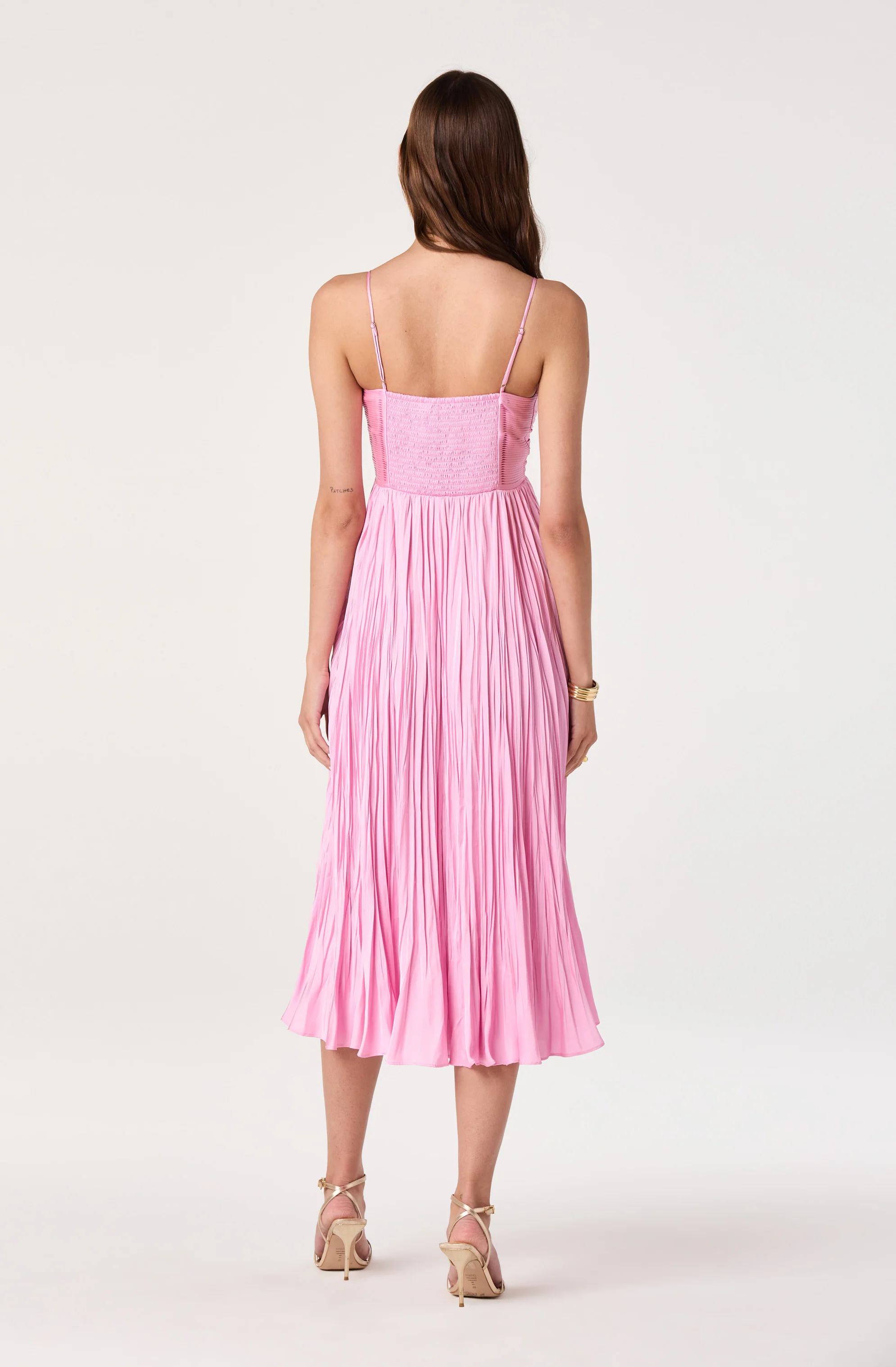 Maeve Pleated Midi Dress - Image 15