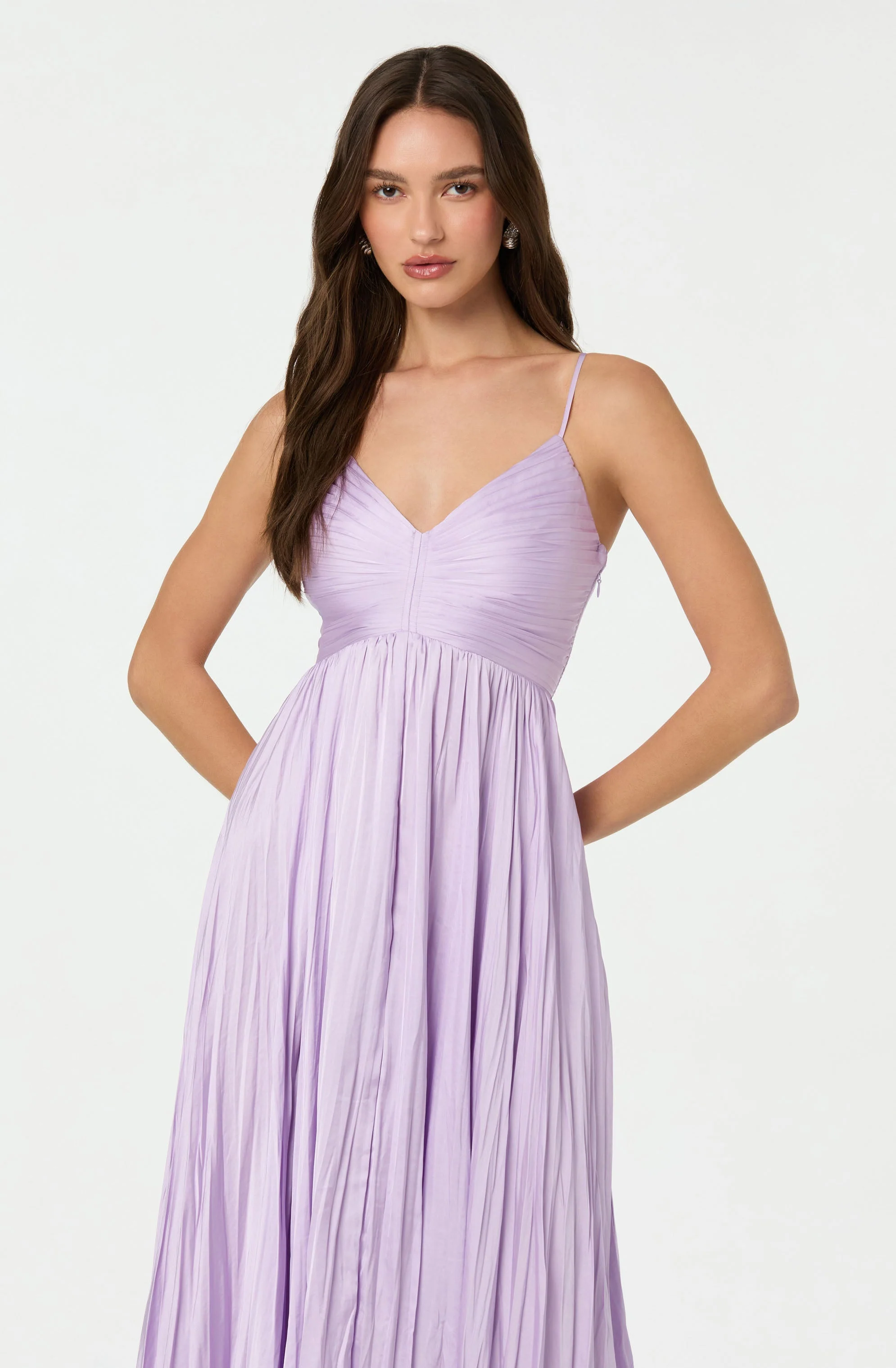 Maeve Pleated Midi Dress - Image 39