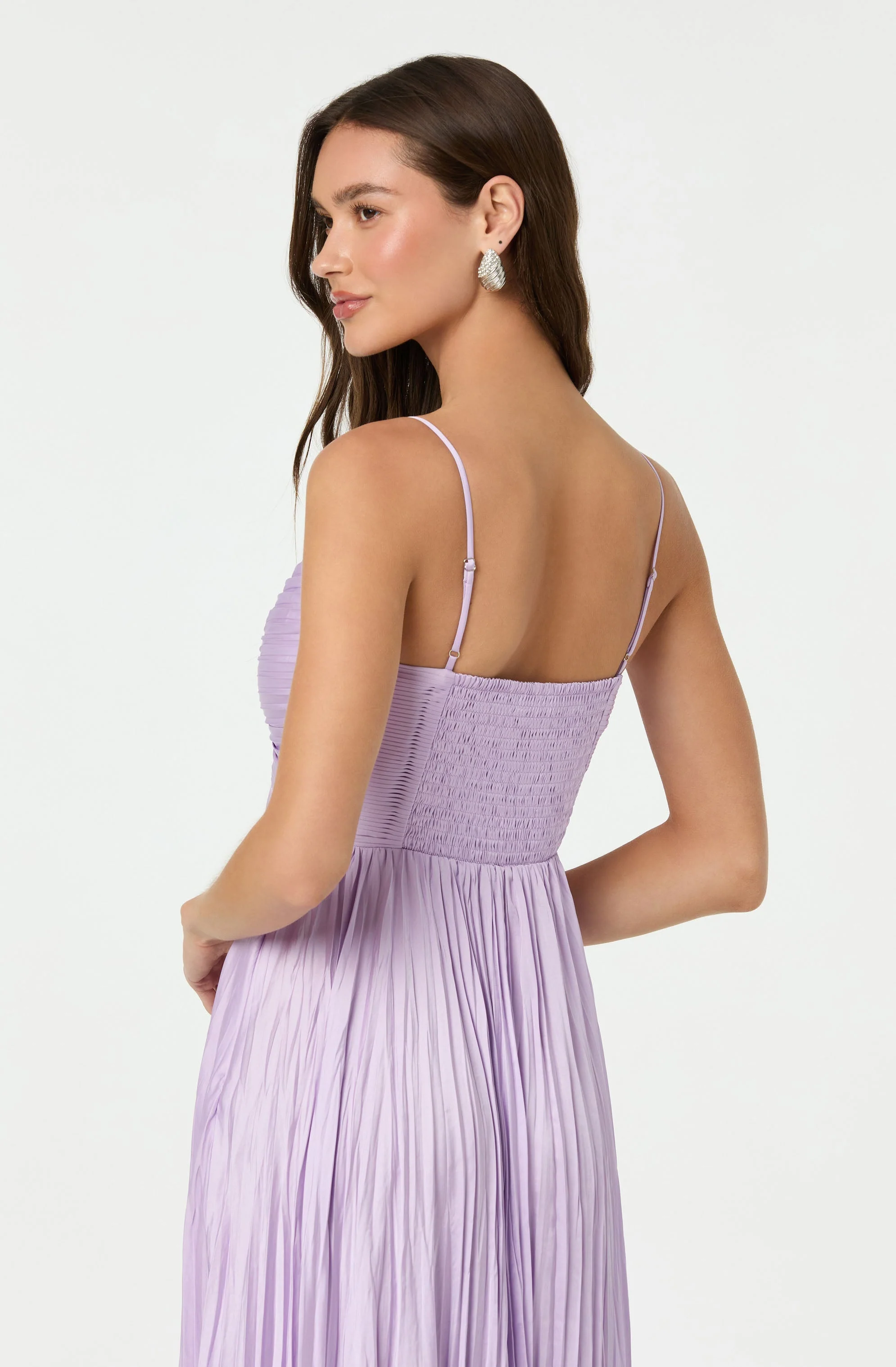 Maeve Pleated Midi Dress - Image 41