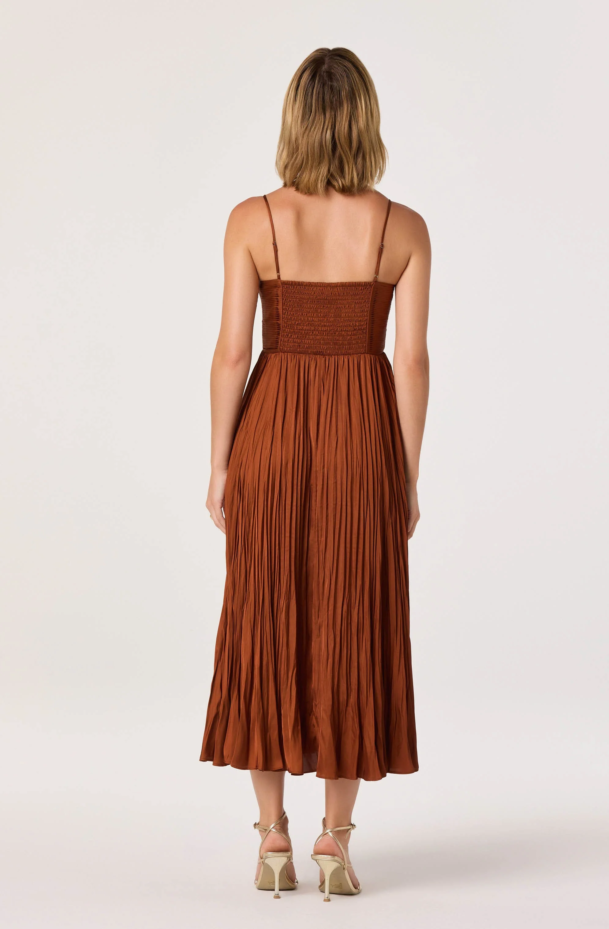 Maeve Pleated Midi Dress - Image 48