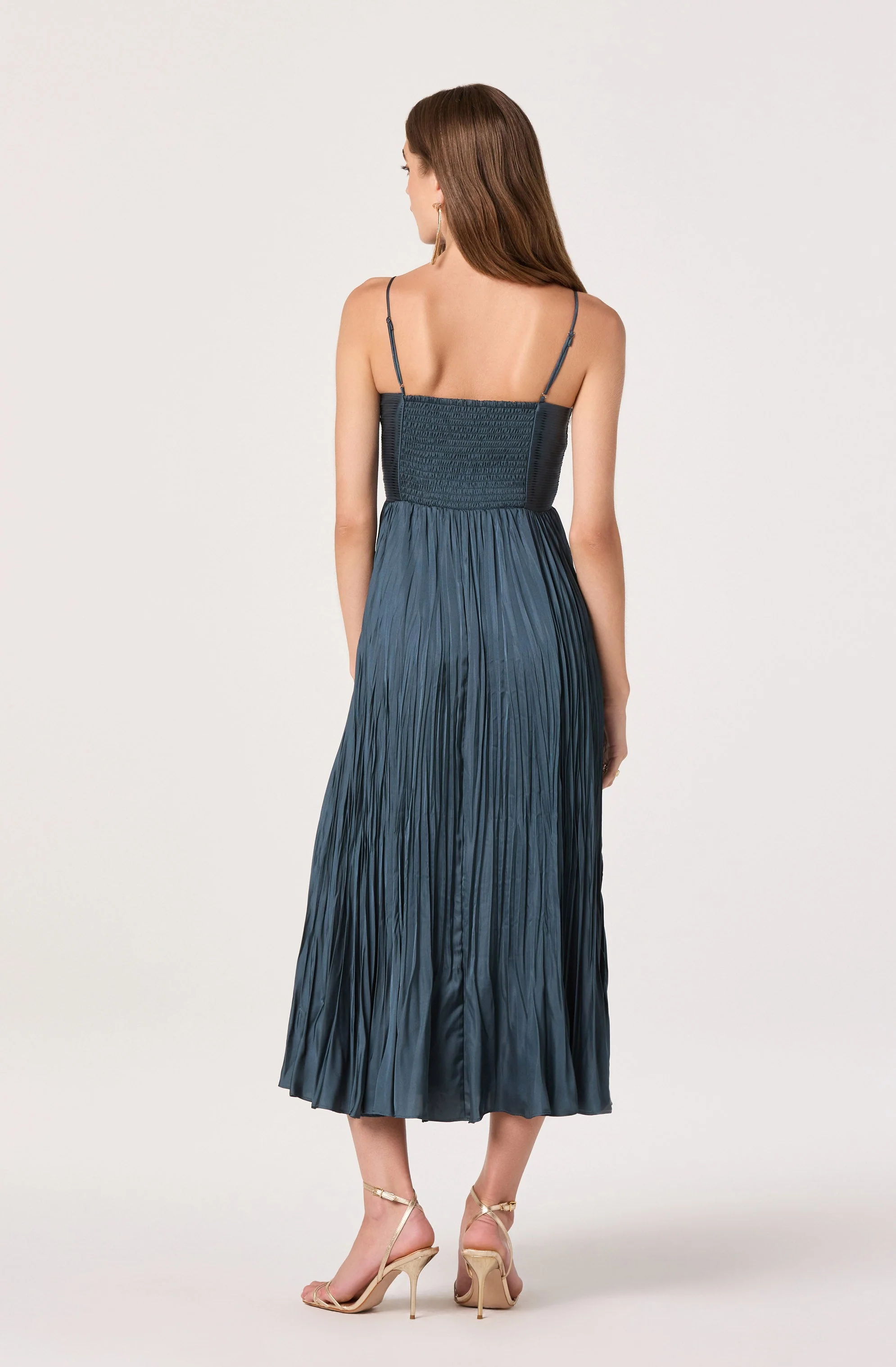 Maeve Pleated Midi Dress - Image 50