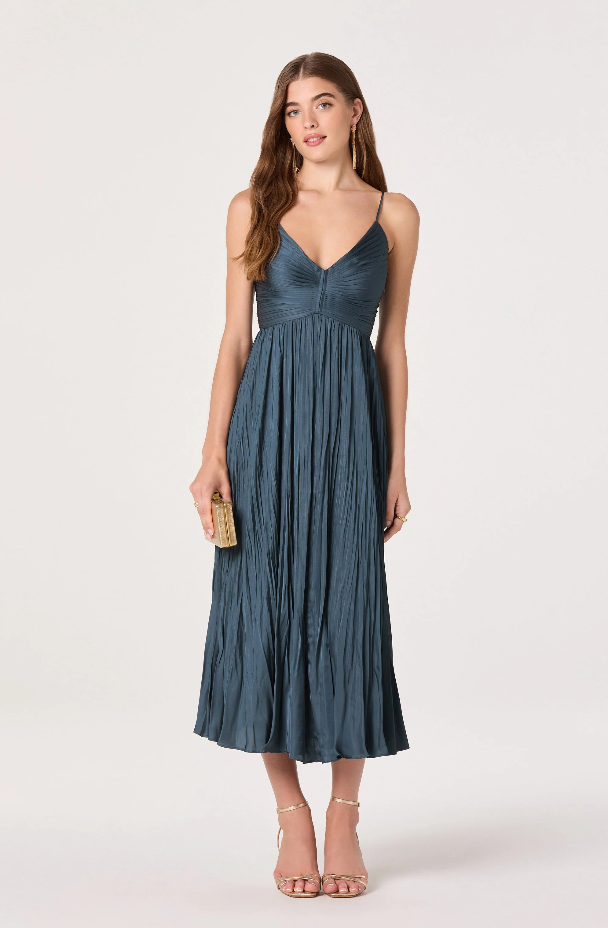 Maeve Pleated Midi Dress - Image 53
