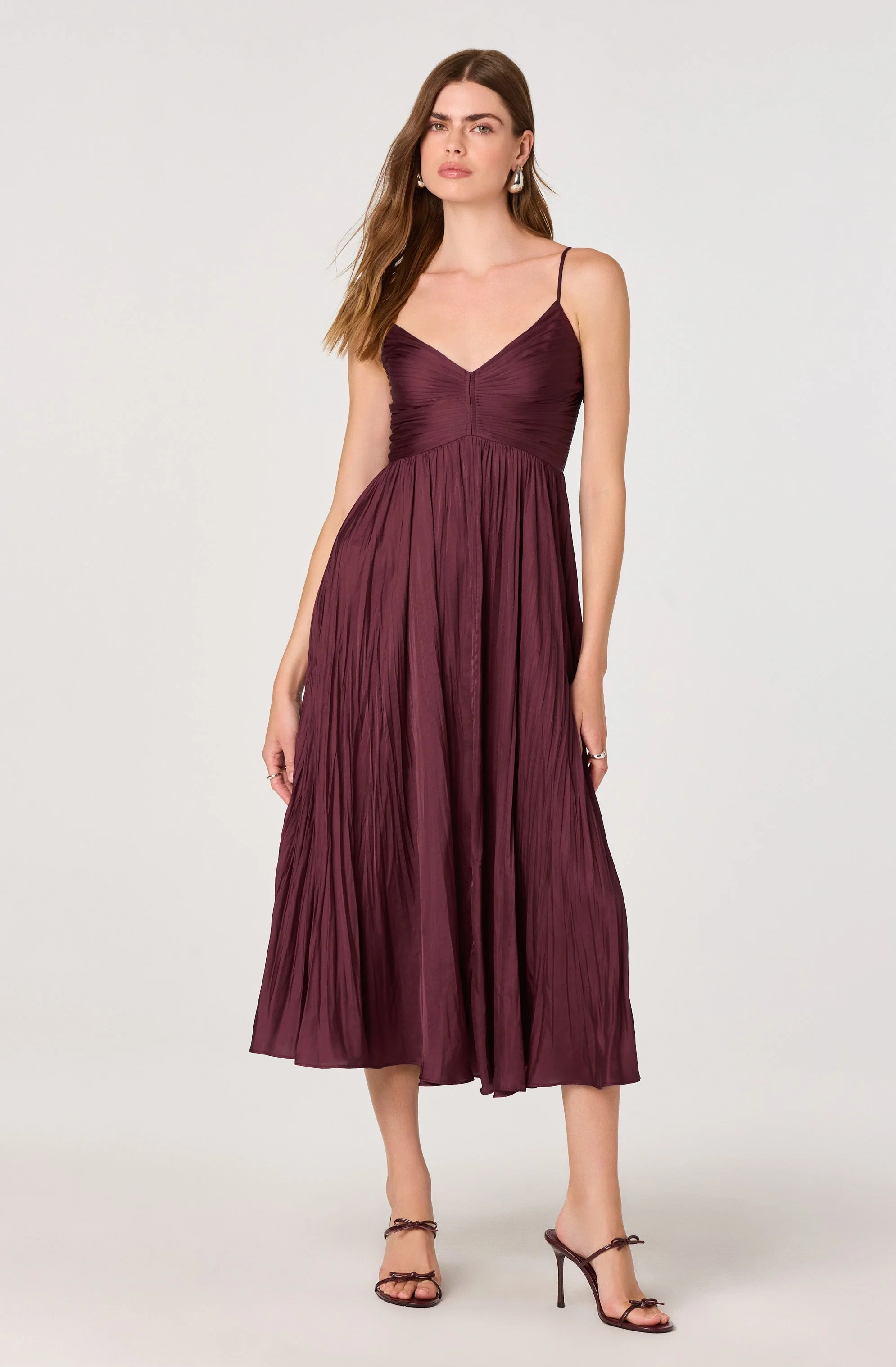 Maeve Pleated Midi Dress - Image 59