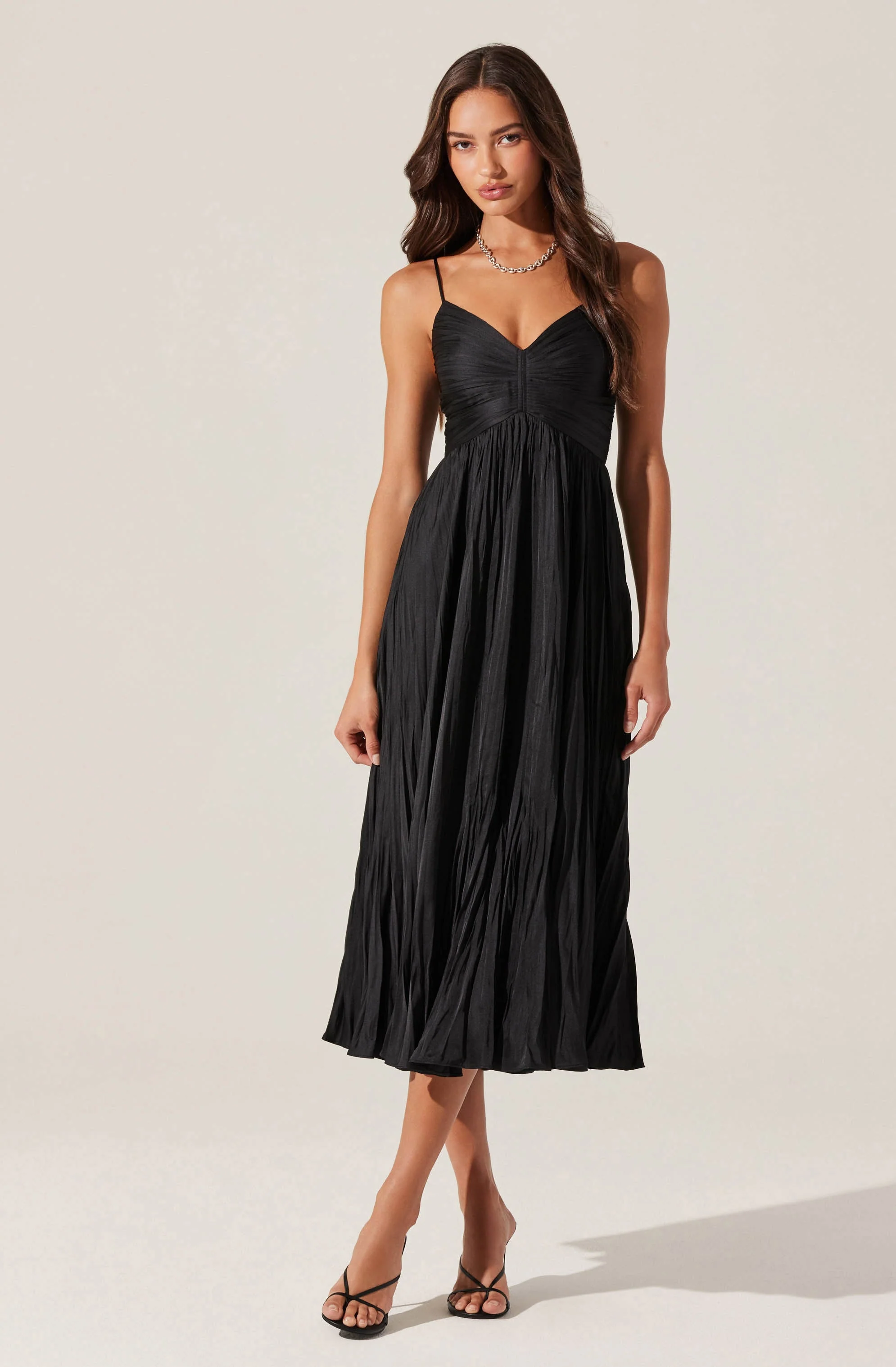 Maeve Pleated Midi Dress - Image 63