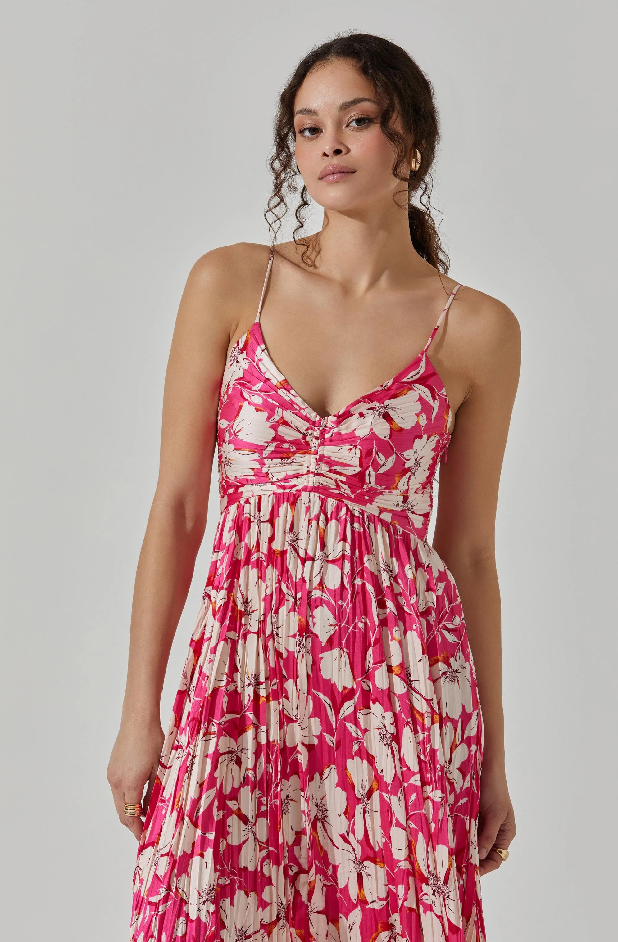 Maeve Pleated Midi Dress - Image 4