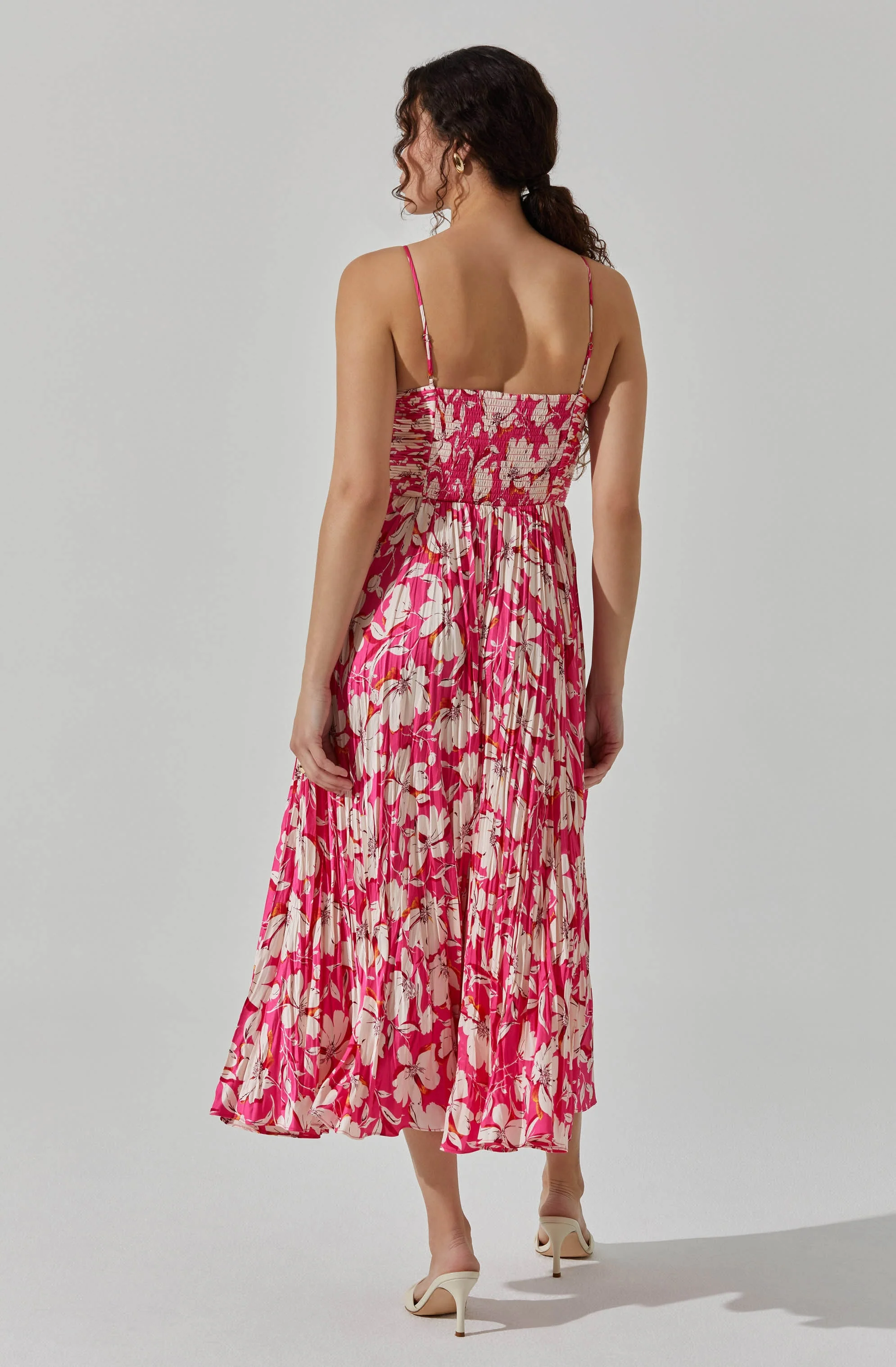 Maeve Pleated Midi Dress - Image 6