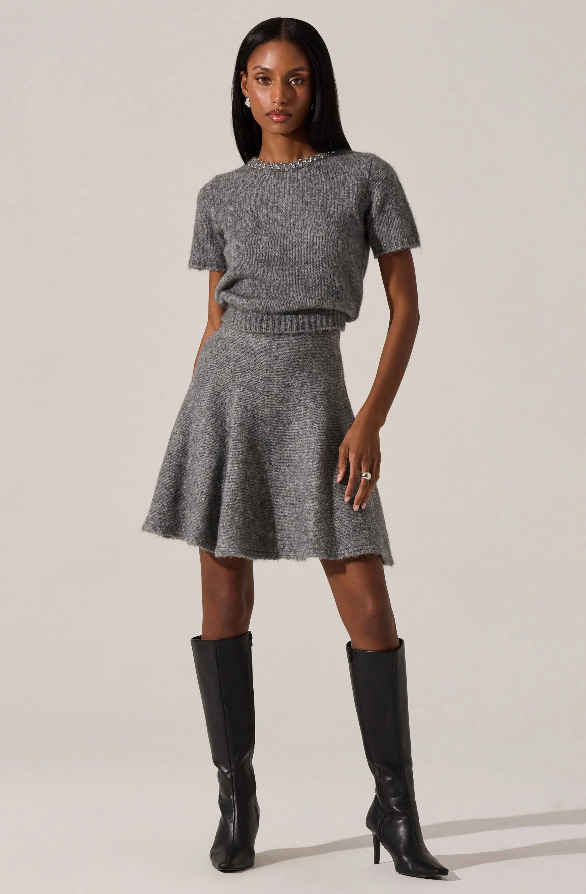 Malvie Embellished Crewneck Sweater - Image 2