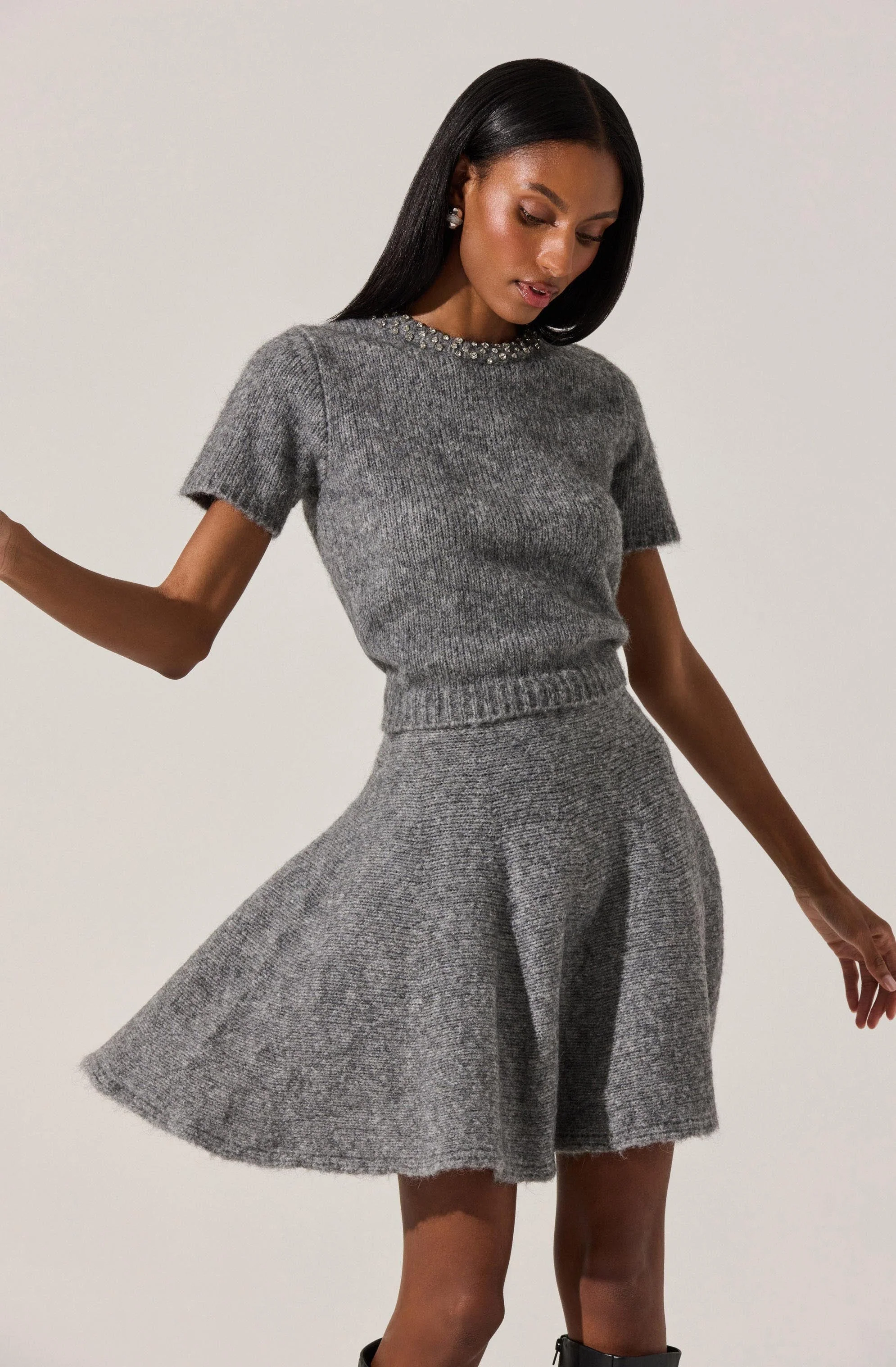 Malvie Embellished Crewneck Sweater - Image 6
