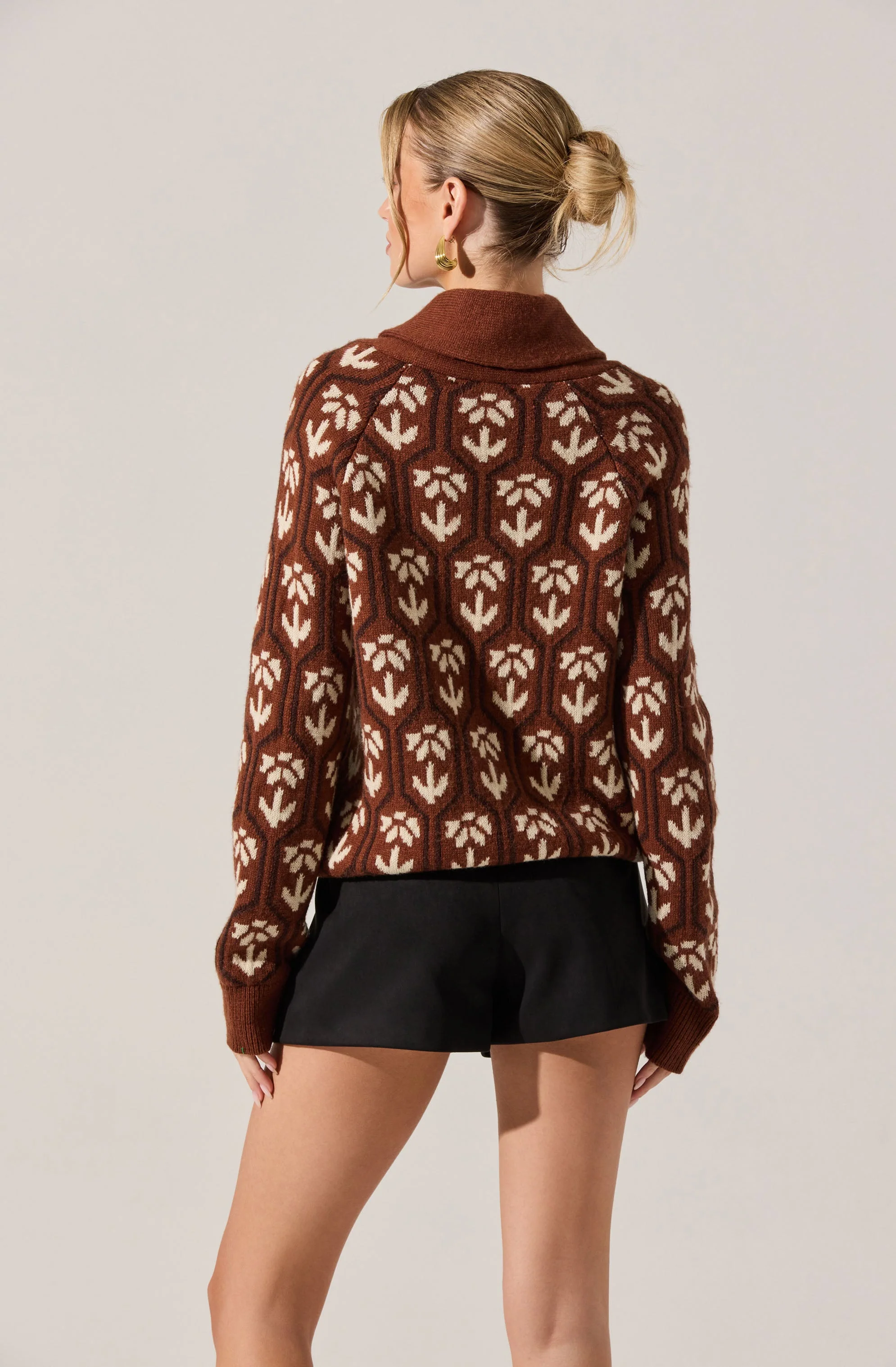 Marcenia Shawl Collar Cardigan - Image 3