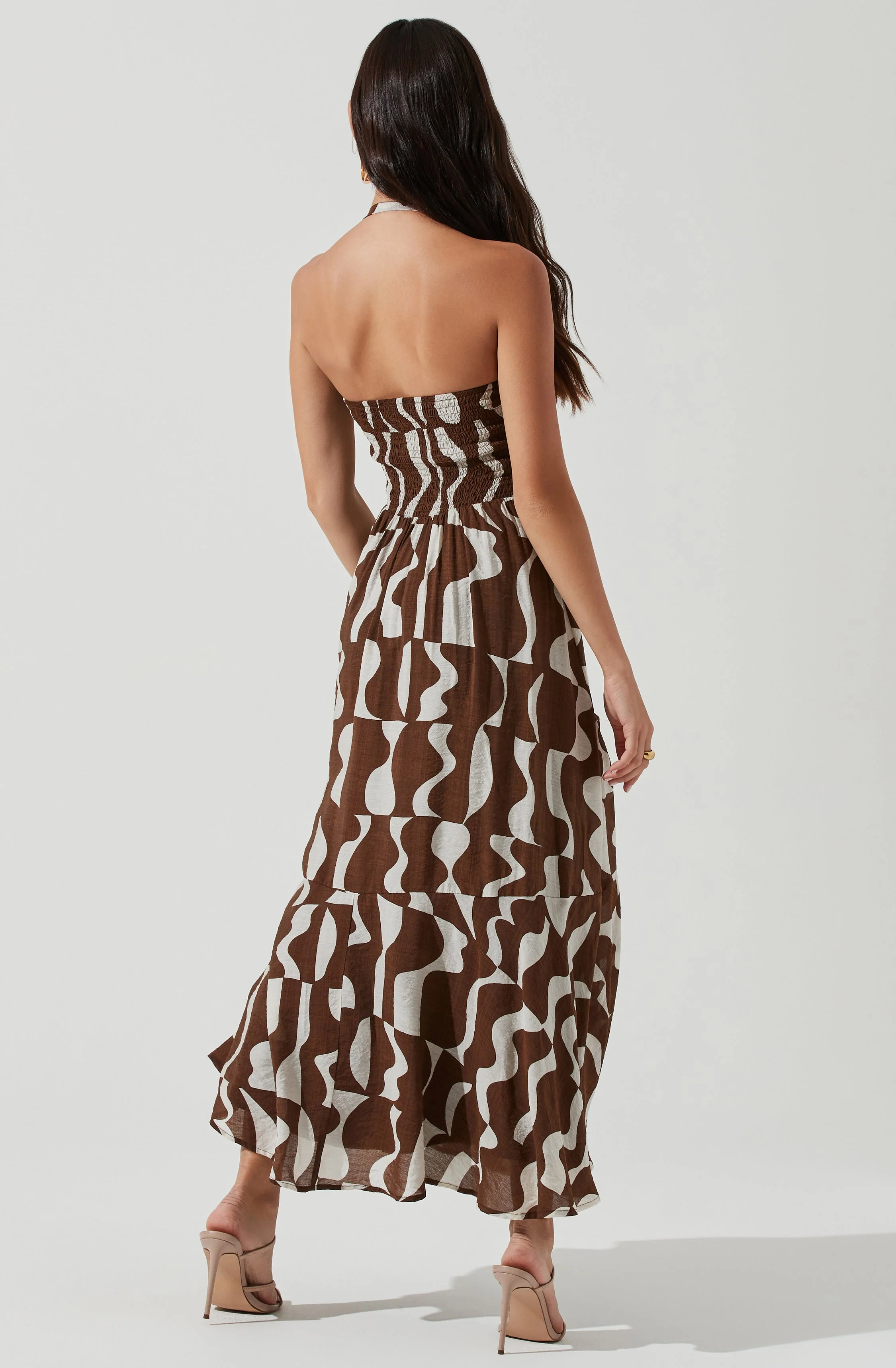 Mariella Halter Maxi Dress - Image 4