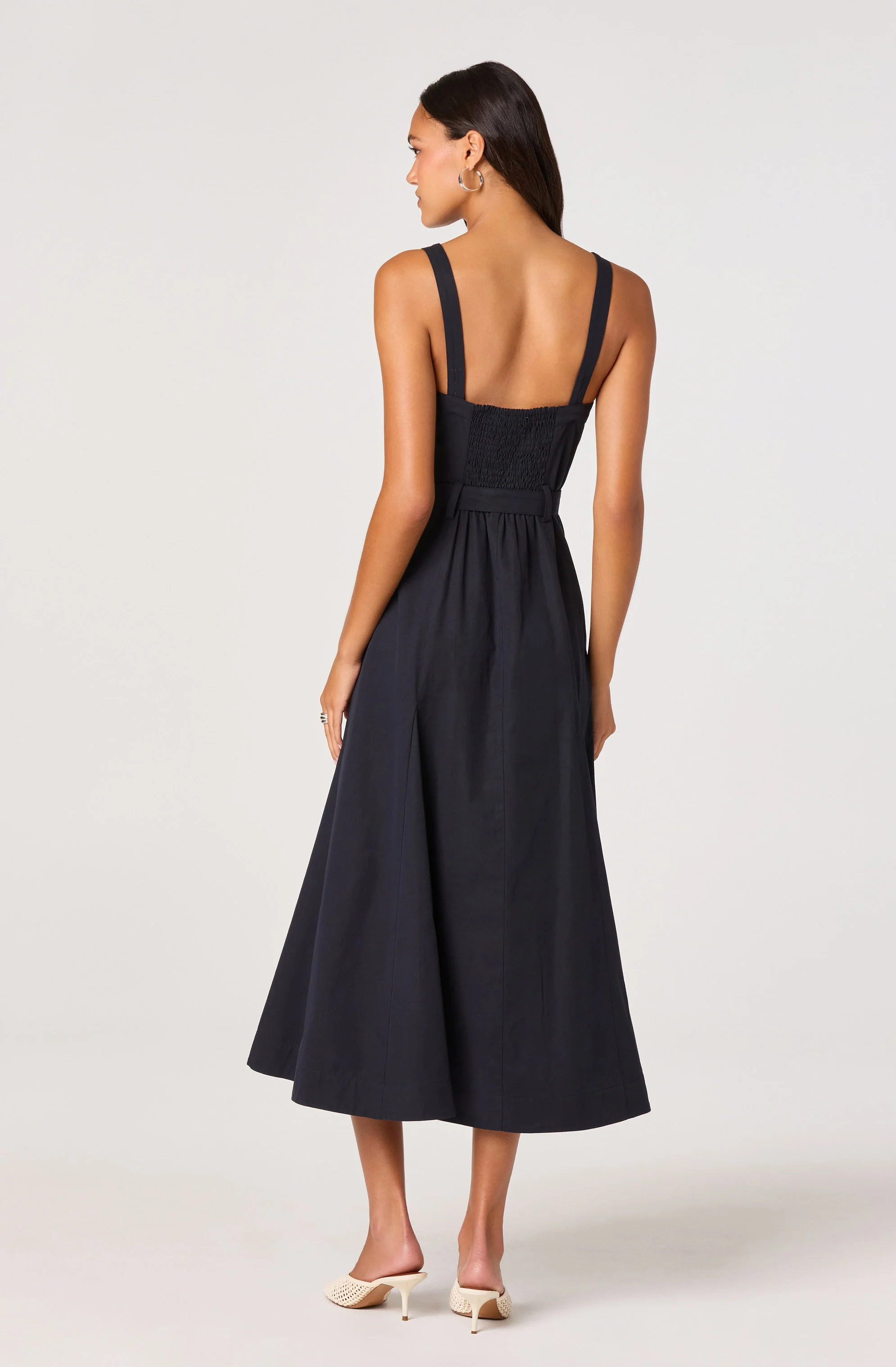 McKinley Button-Front Midi Dress - Image 10