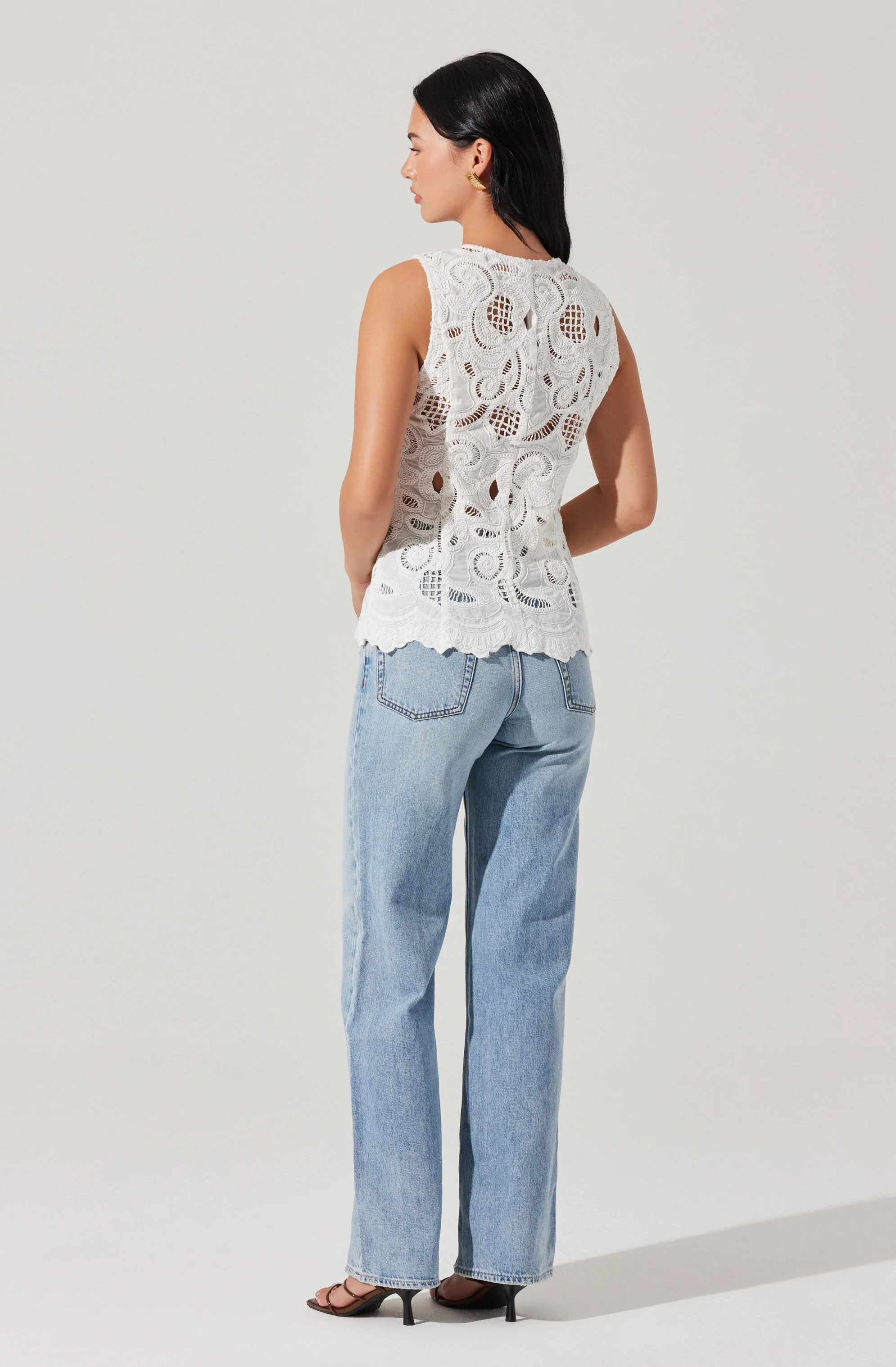 Meira Crochet Vest - Image 5