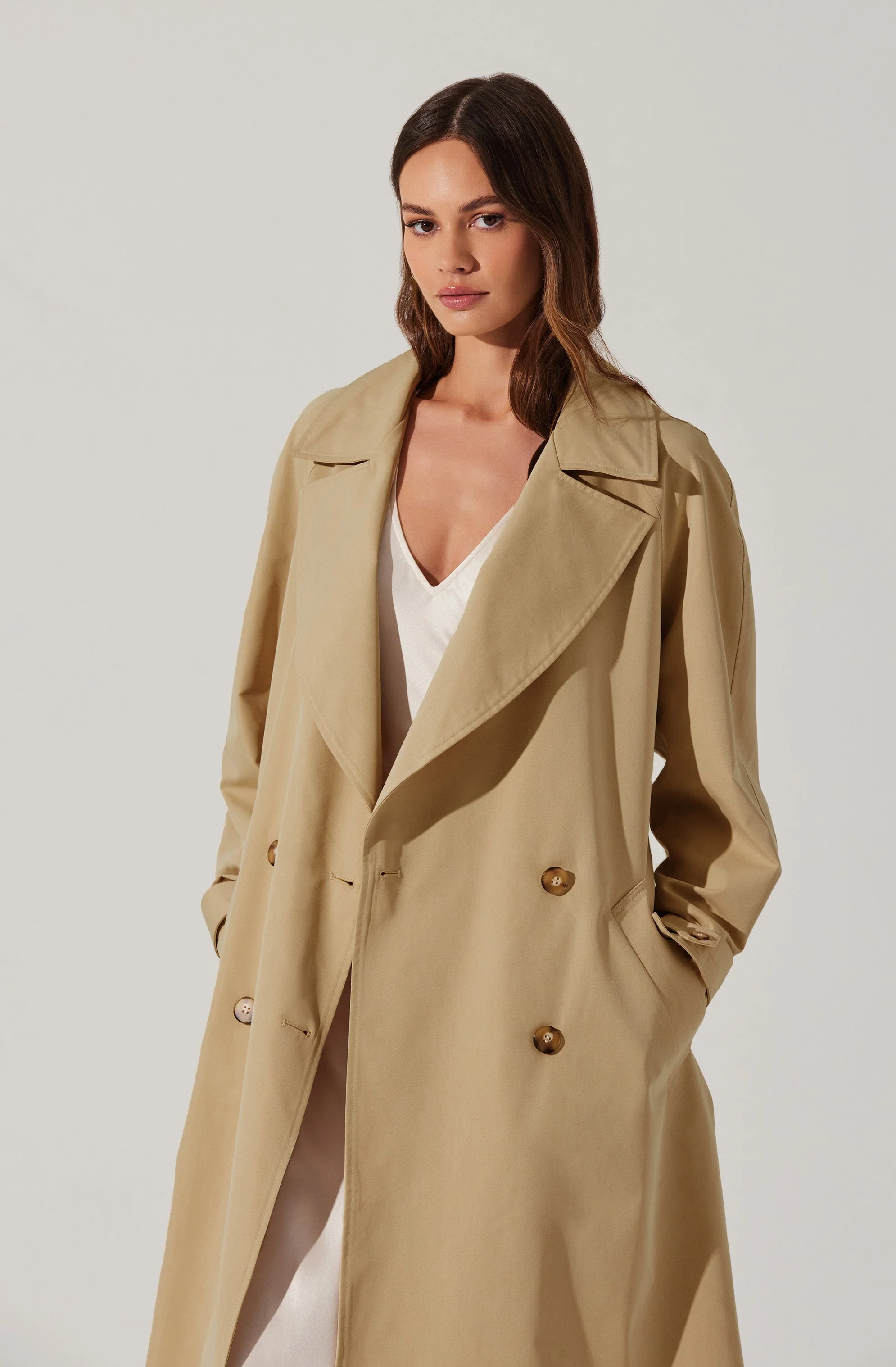 Meryll Belted Trench Coat - Image 2