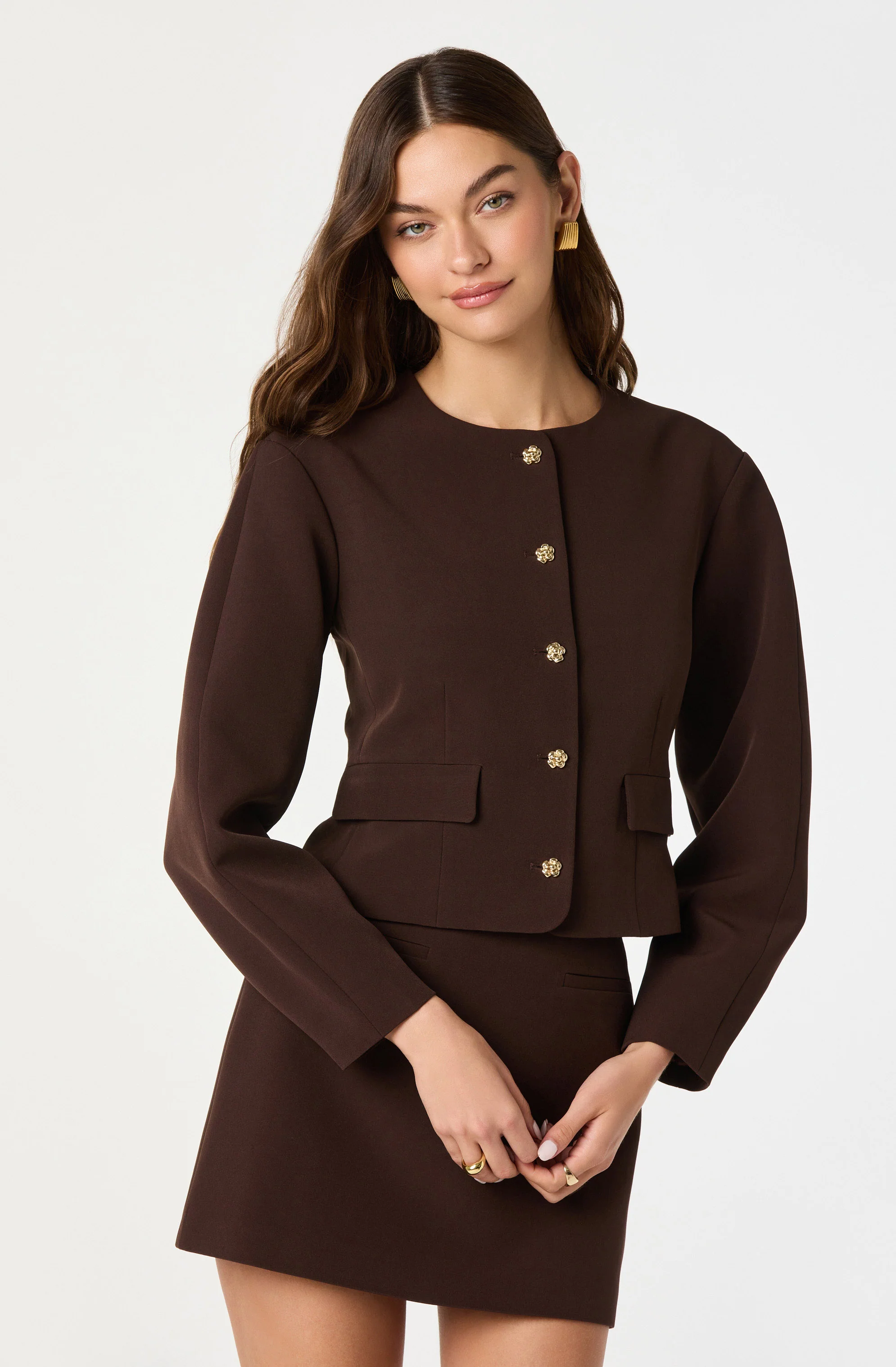 Tailored Mini Skirt - Image 3