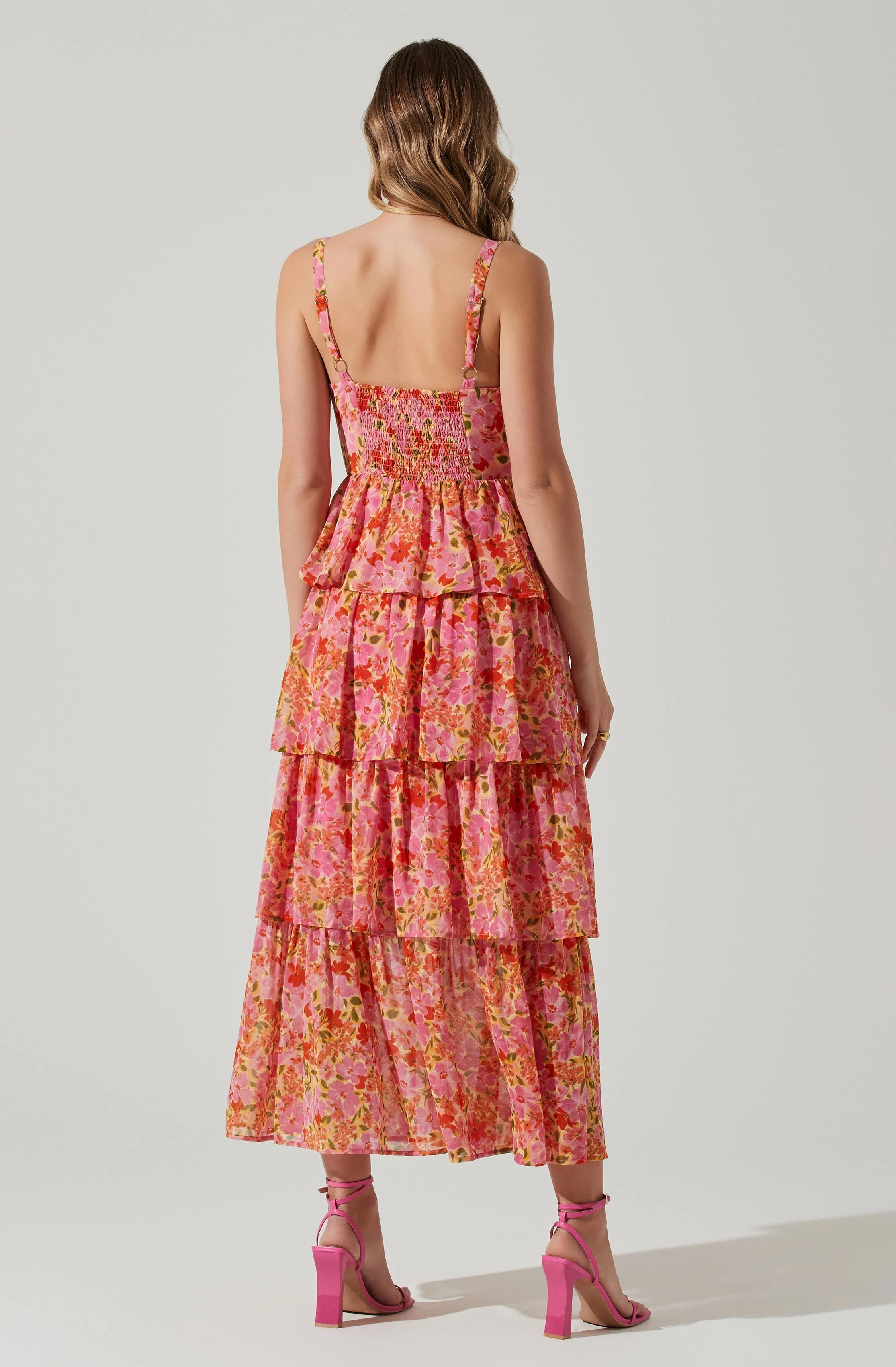 Midsummer Floral Tiered Maxi Dress - Image 18