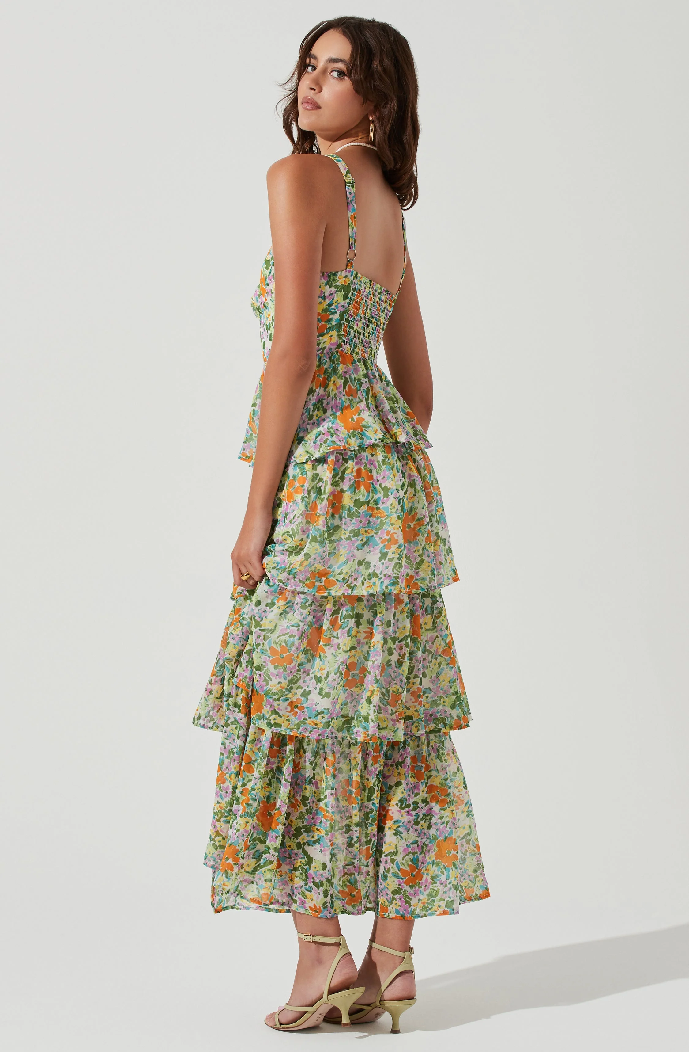 Midsummer Floral Tiered Maxi Dress - Image 23