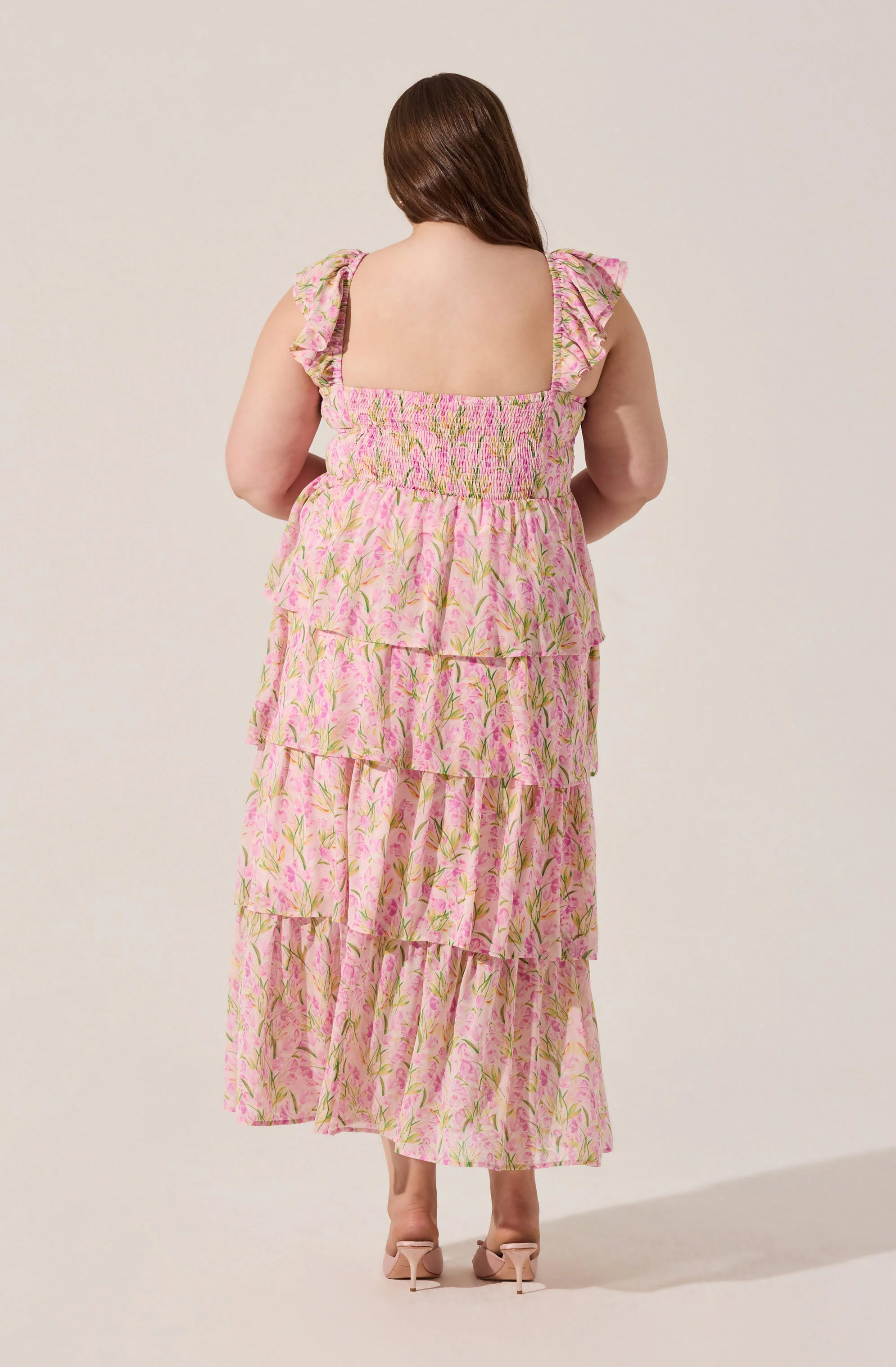 Midsummer Floral Tiered Maxi Dress - Image 17