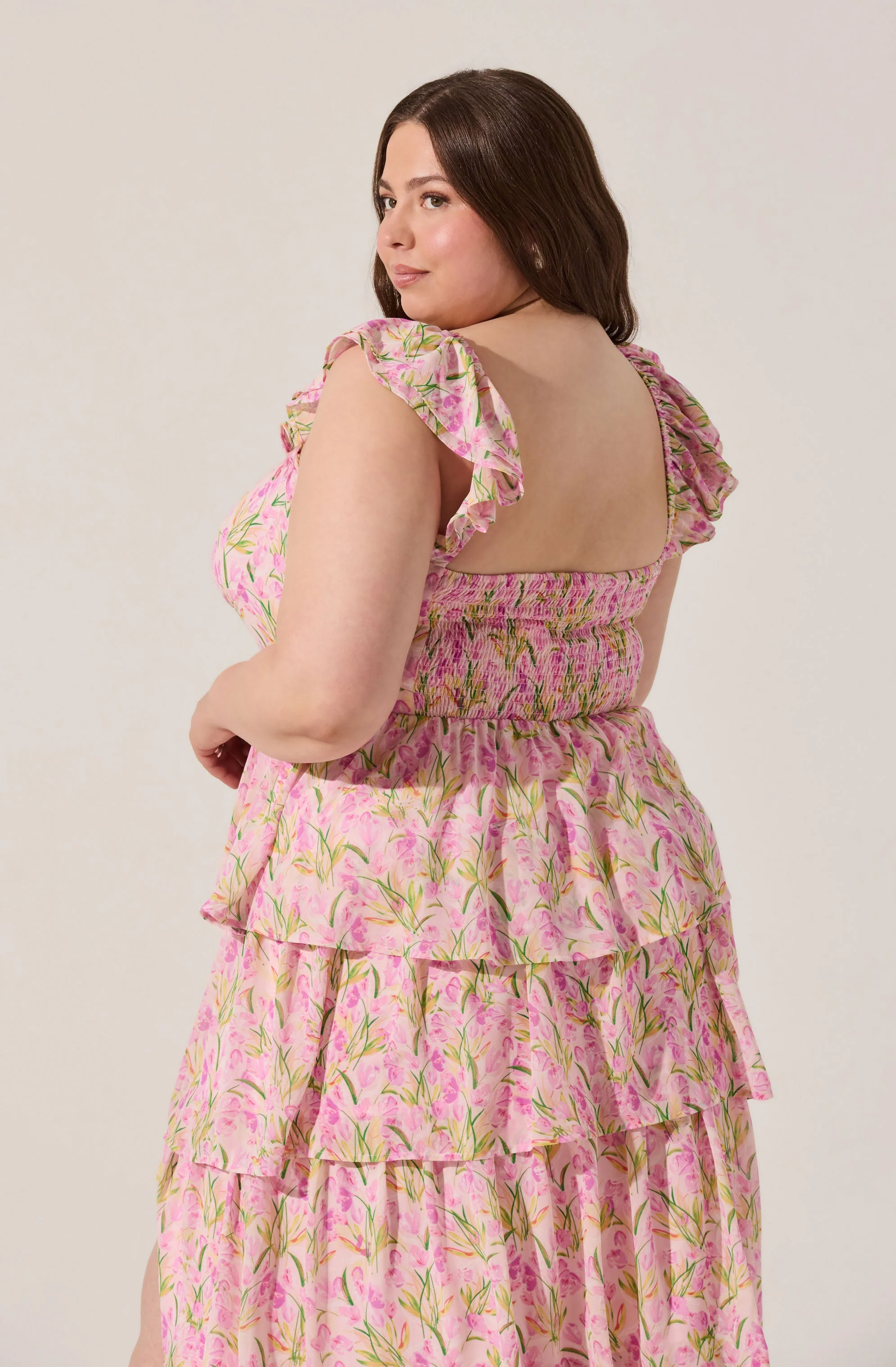 Midsummer Floral Tiered Maxi Dress - Image 18