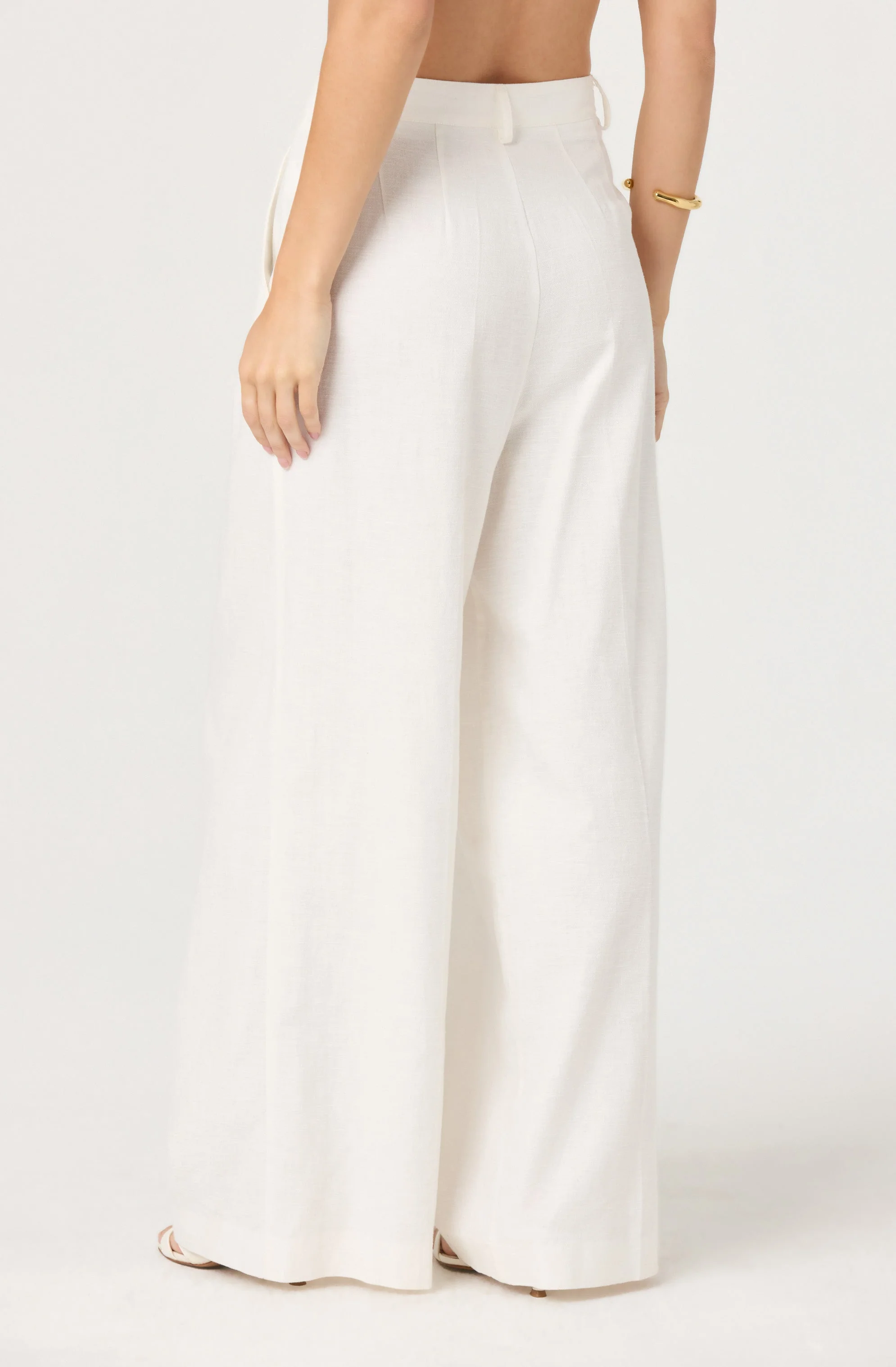Milani Linen-Blend Trouser Pants - Image 6