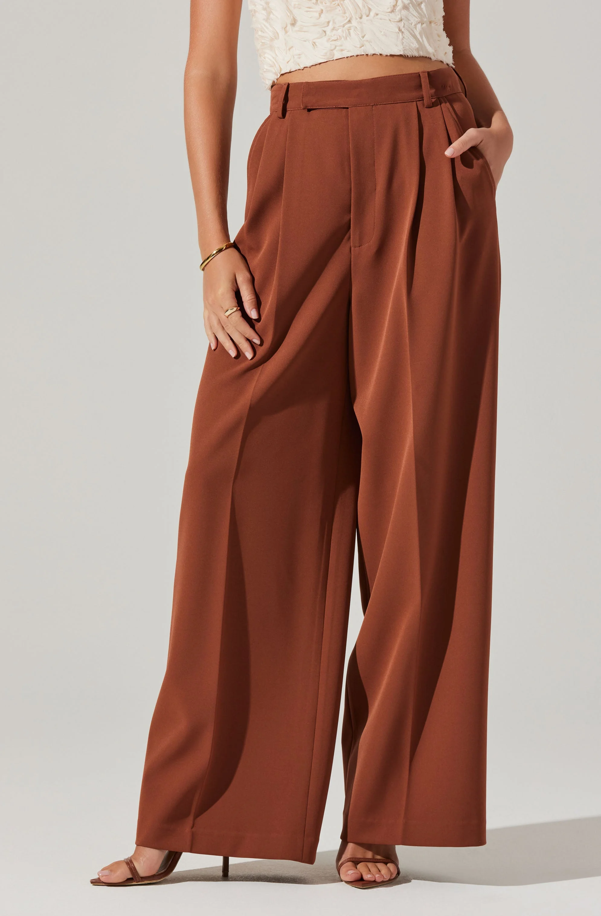 Milani Wide Leg Trouser Pants - Image 11