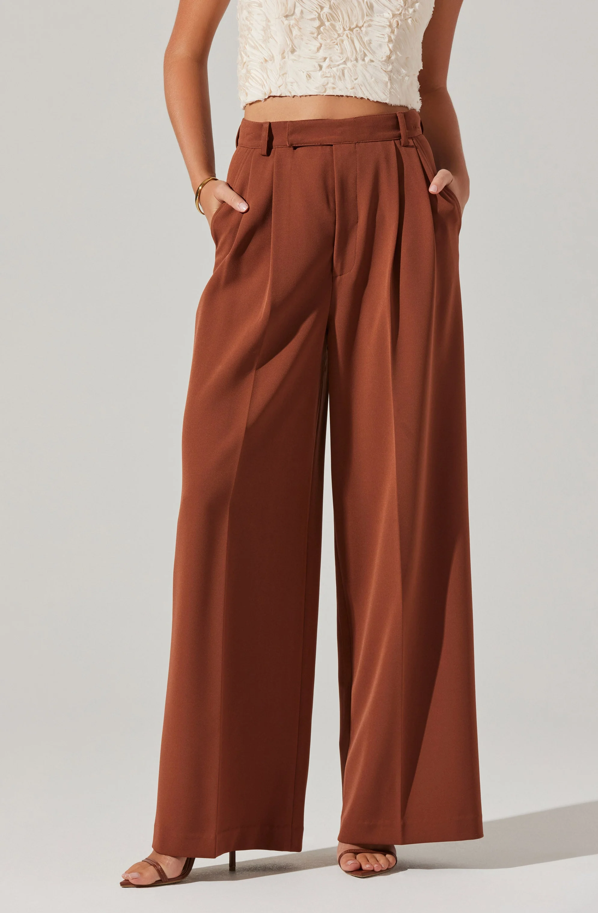 Milani Wide Leg Trouser Pants - Image 8