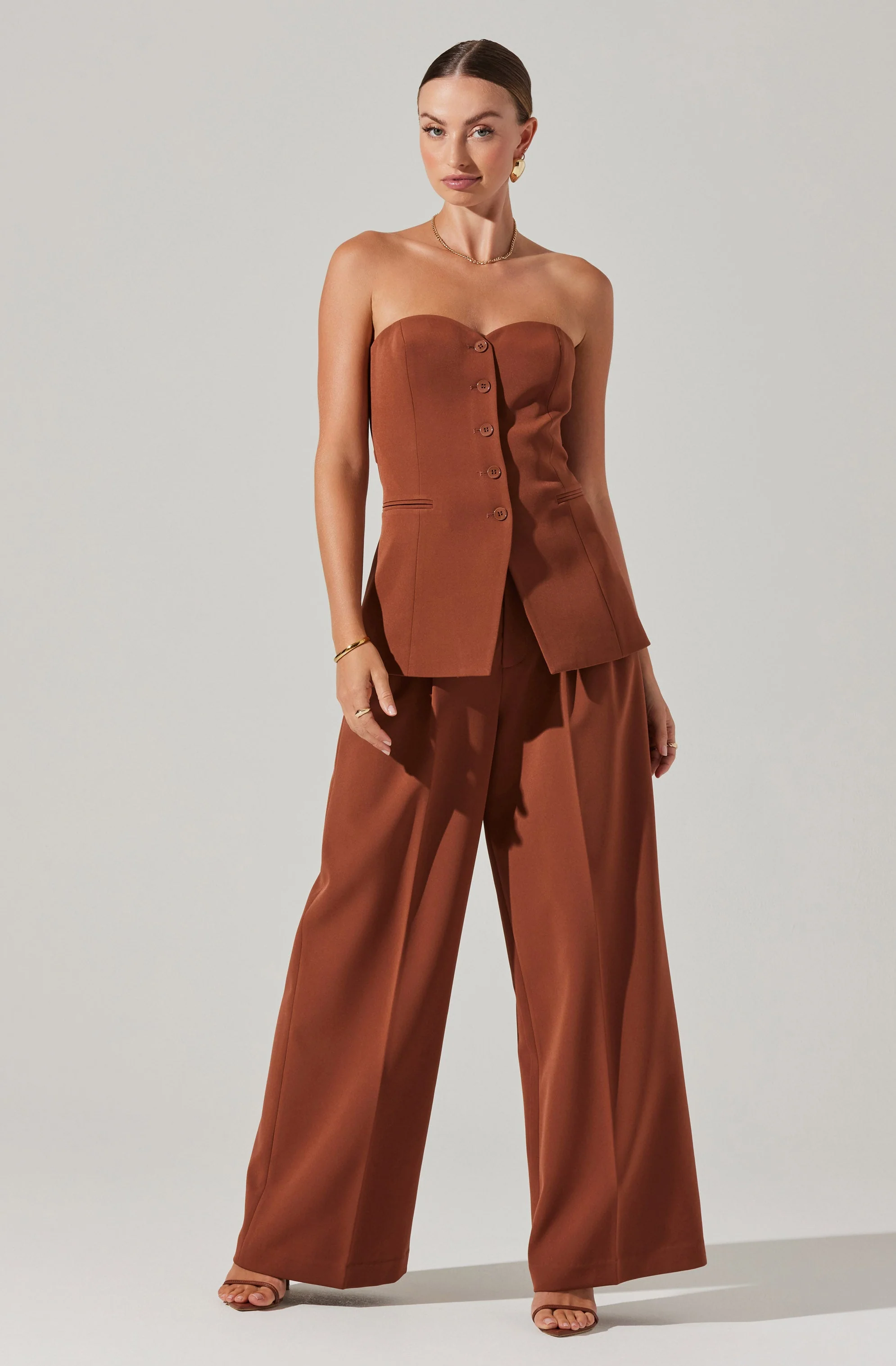 Milani Wide Leg Trouser Pants - Image 9