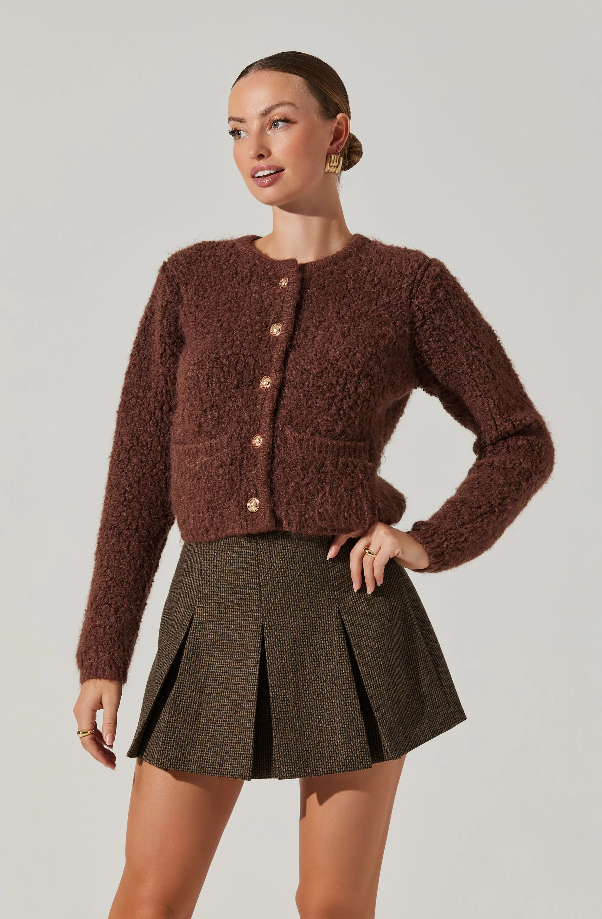 Myrtle Wool Blend Cardigan - Image 7