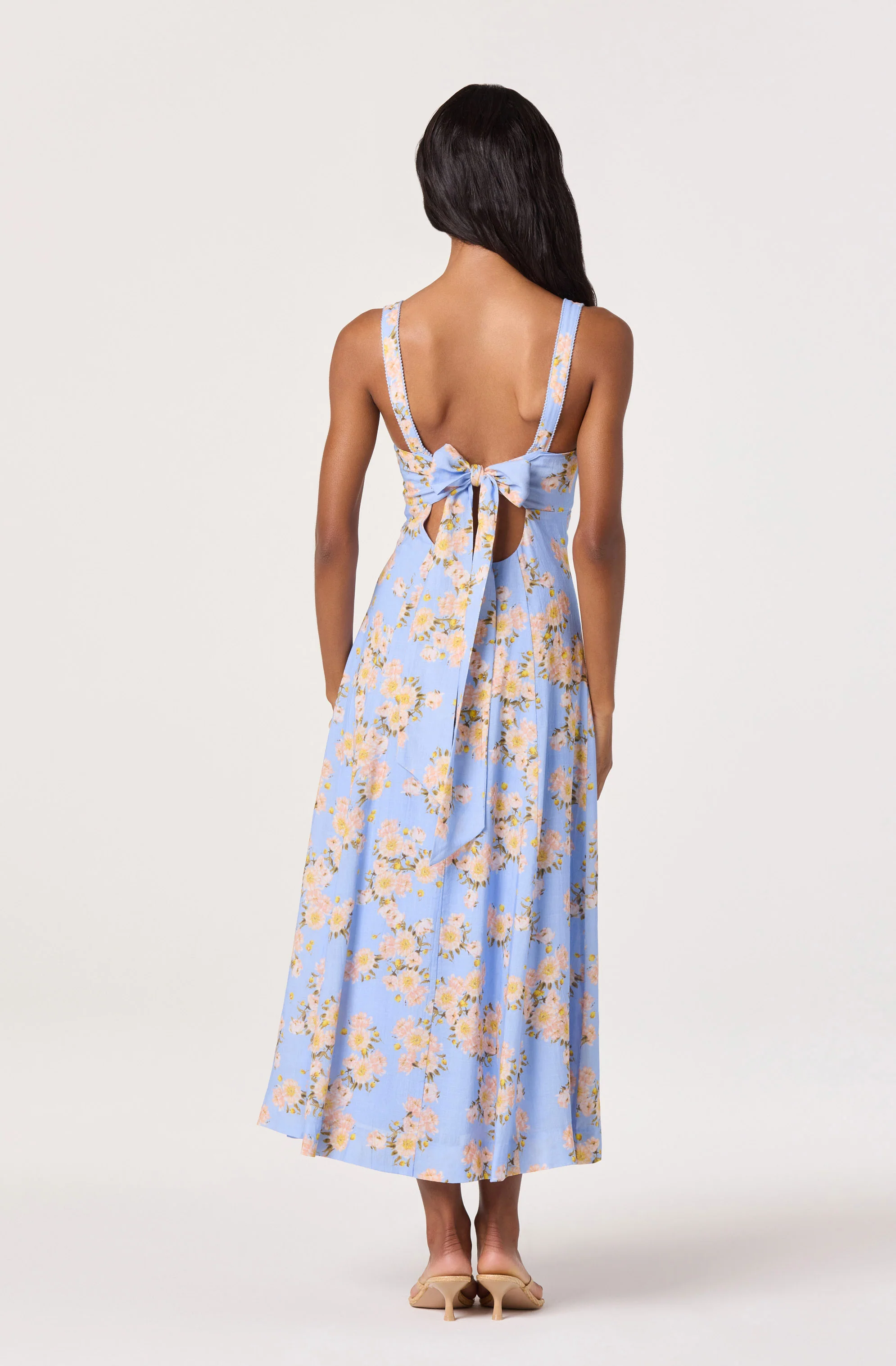 Nathalie Floral Maxi Dress - Image 6