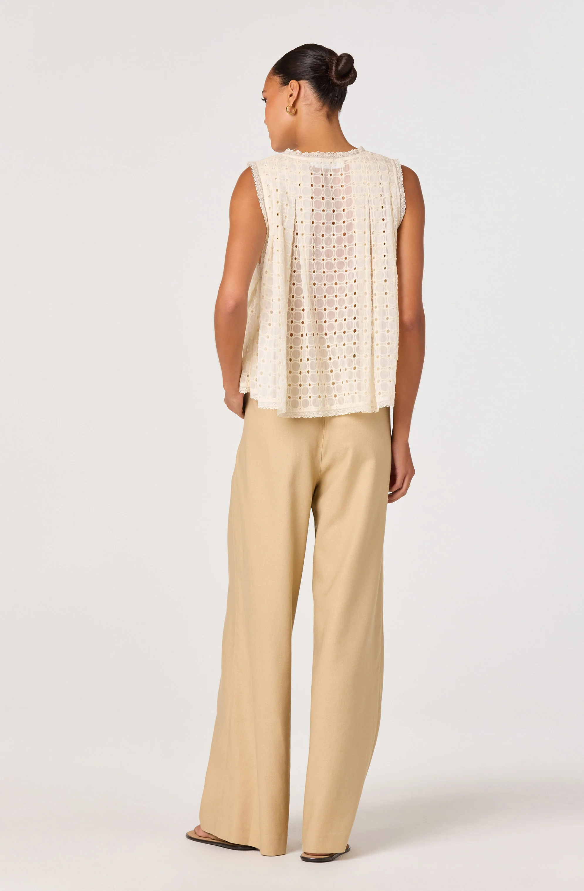 Neha Linen High-Rise Wide Leg Pants - Image 12