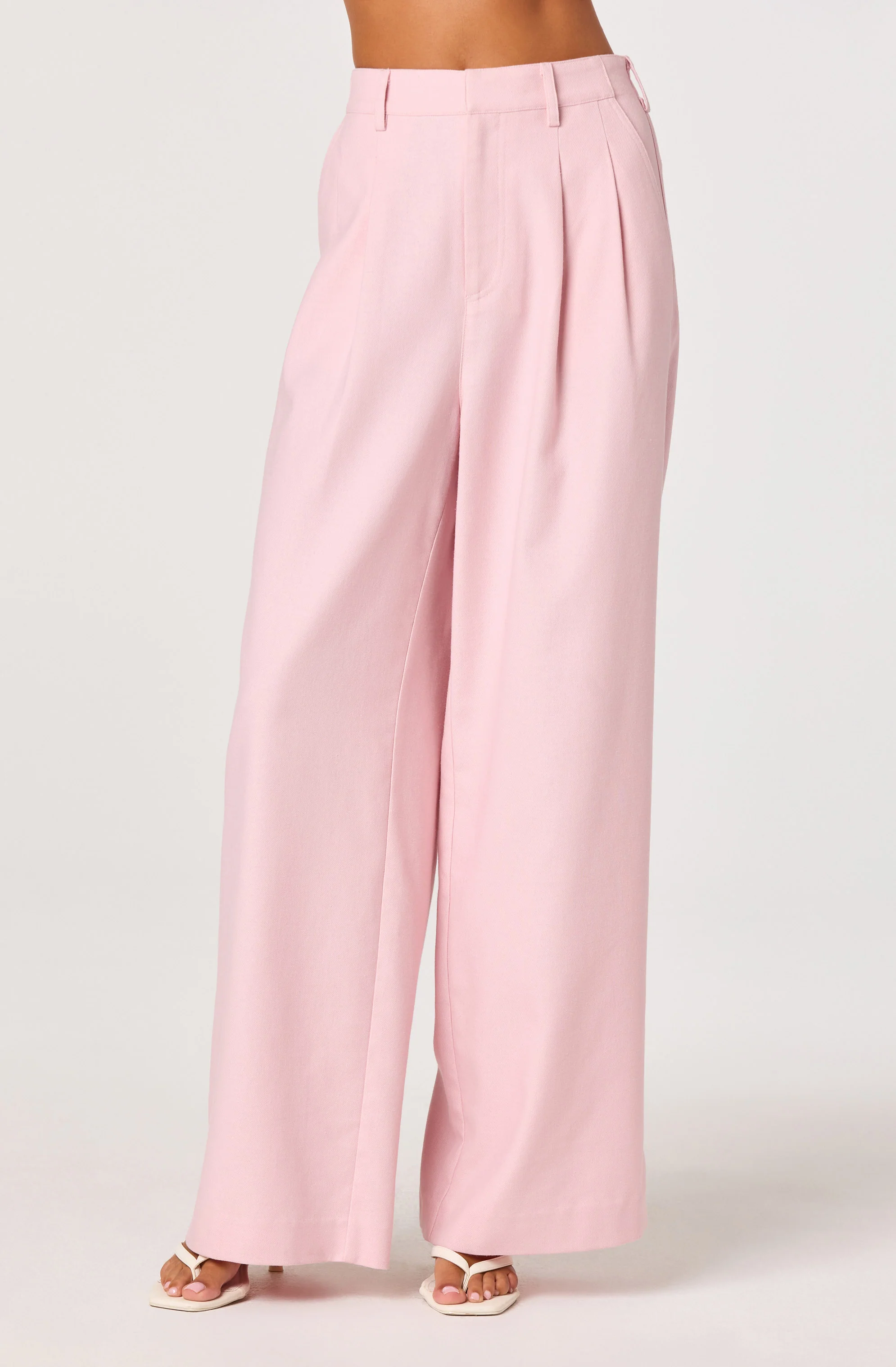 Neha Linen High-Rise Wide Leg Pants - Image 3