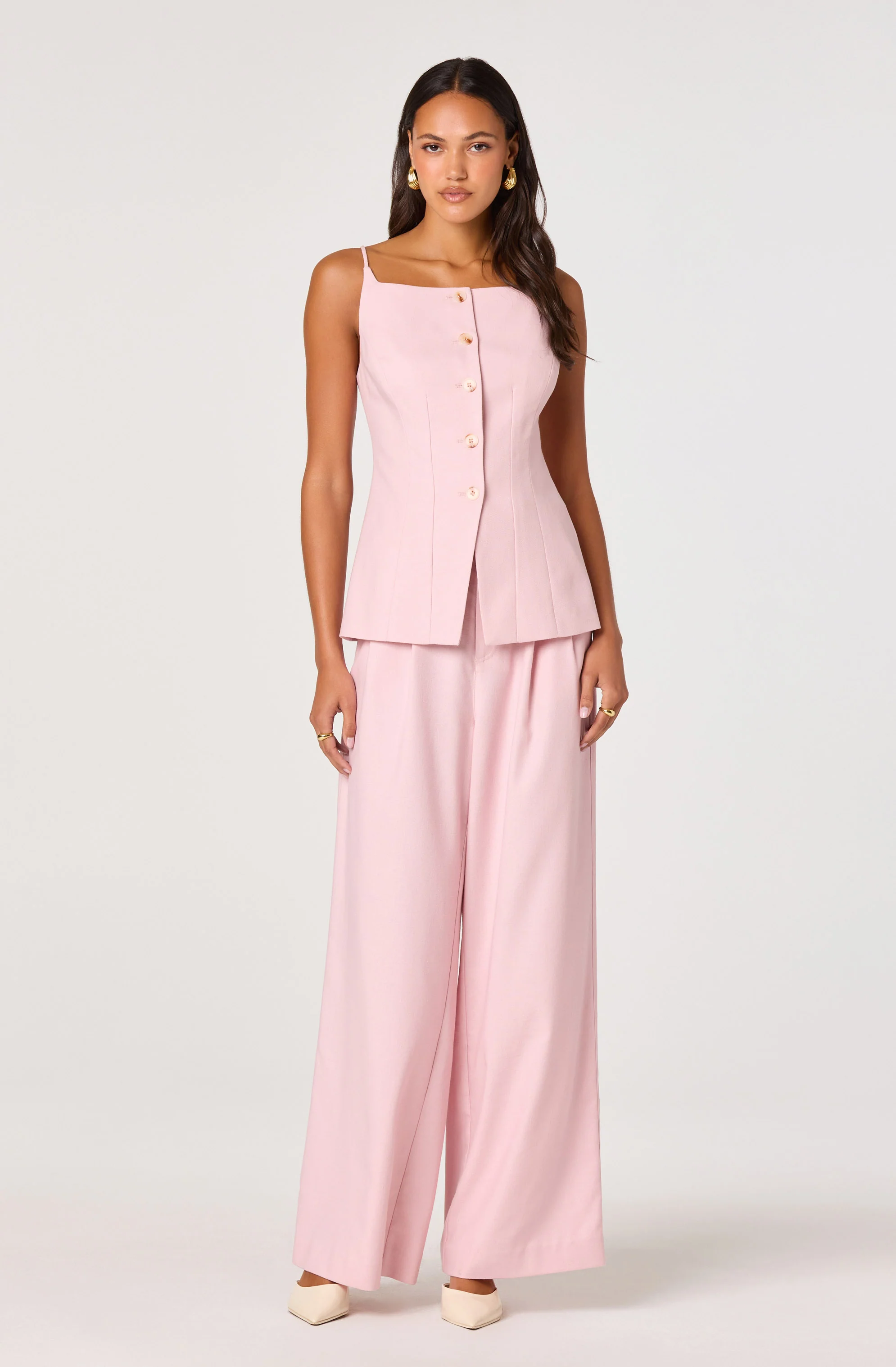 Neha Linen High-Rise Wide Leg Pants - Image 6