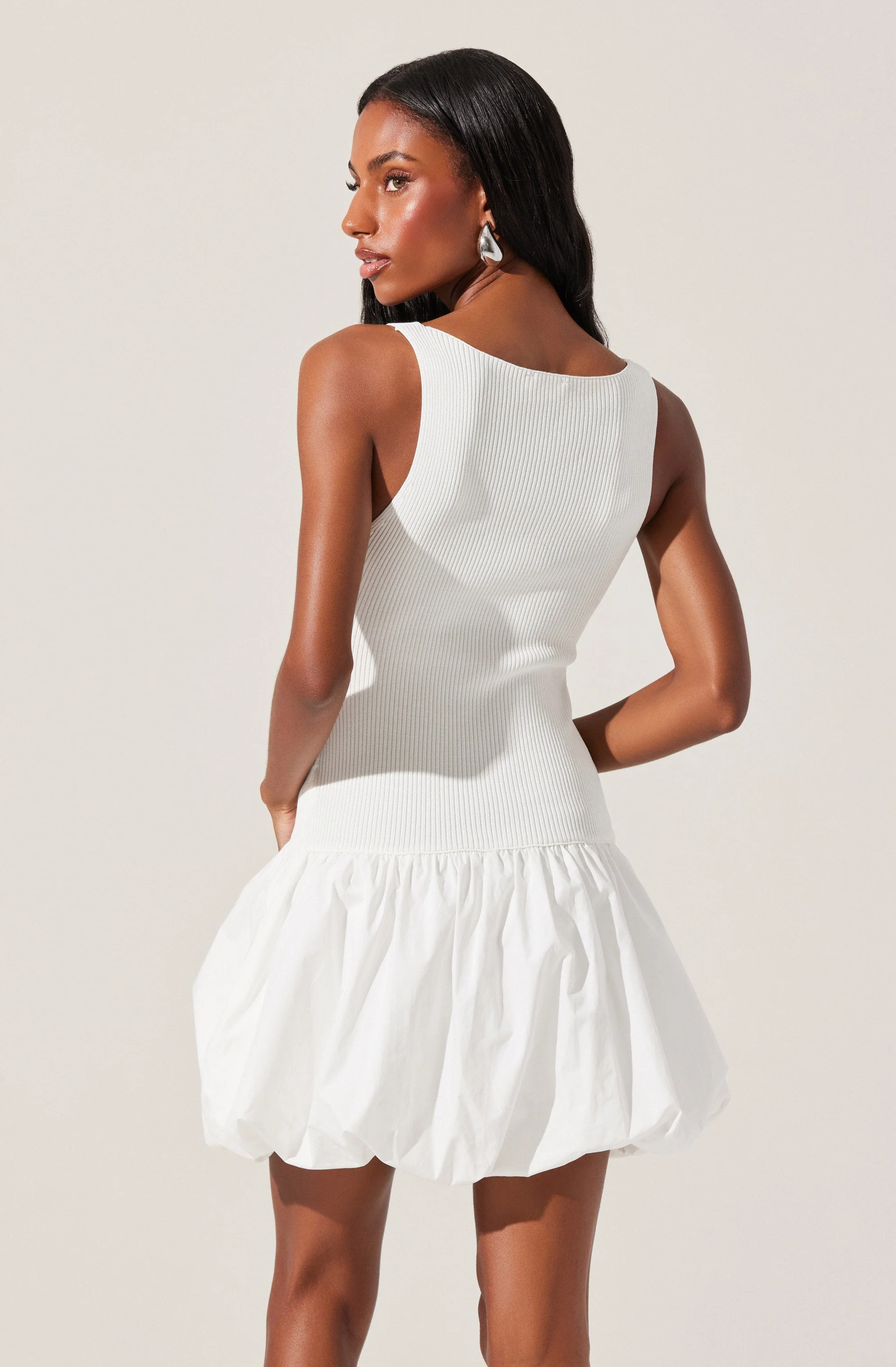 Nettie Bubble Hem Sweater Dress - Image 2