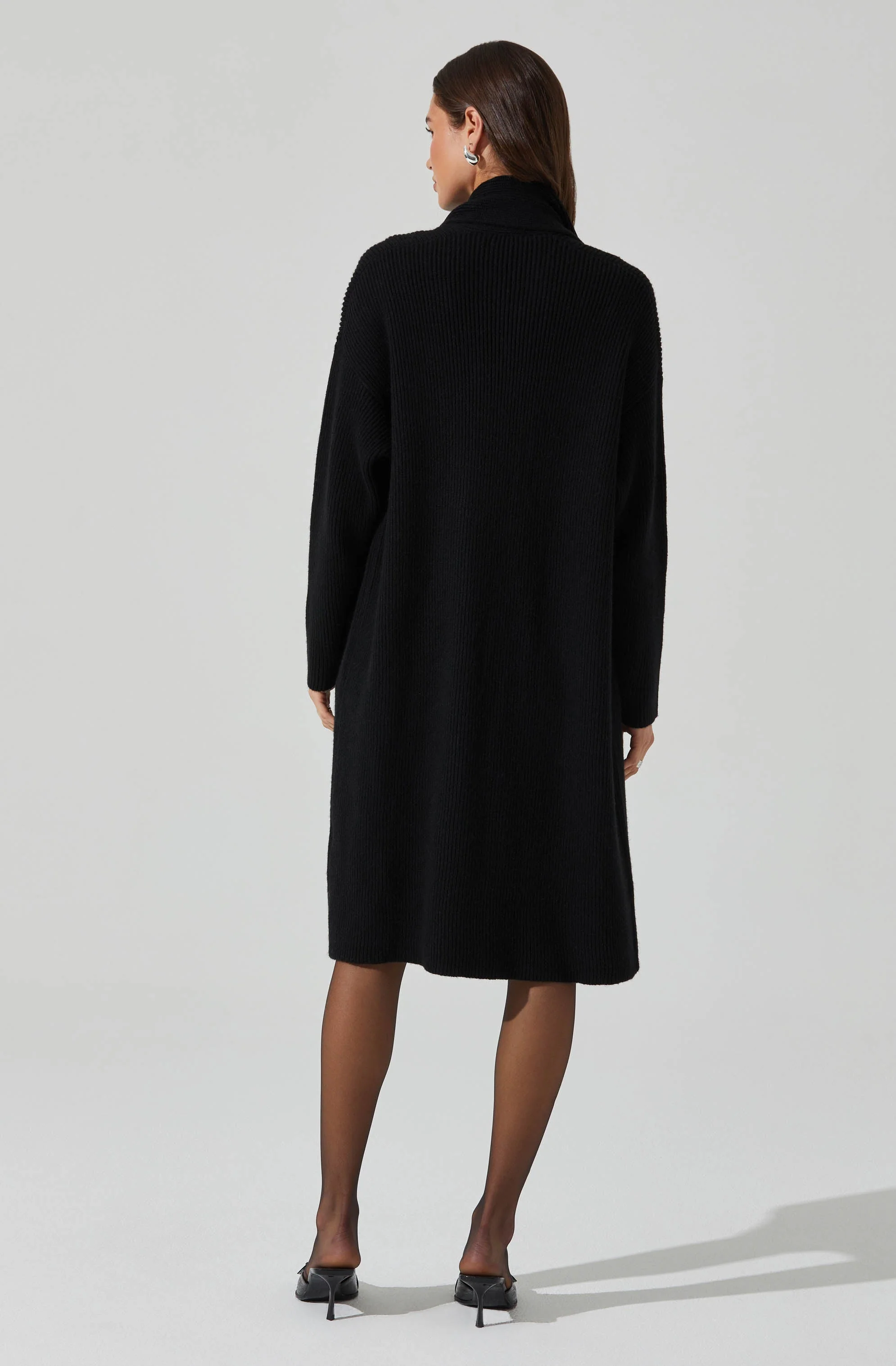 Noemi Ribbed Scarf Cardigan - Image 17