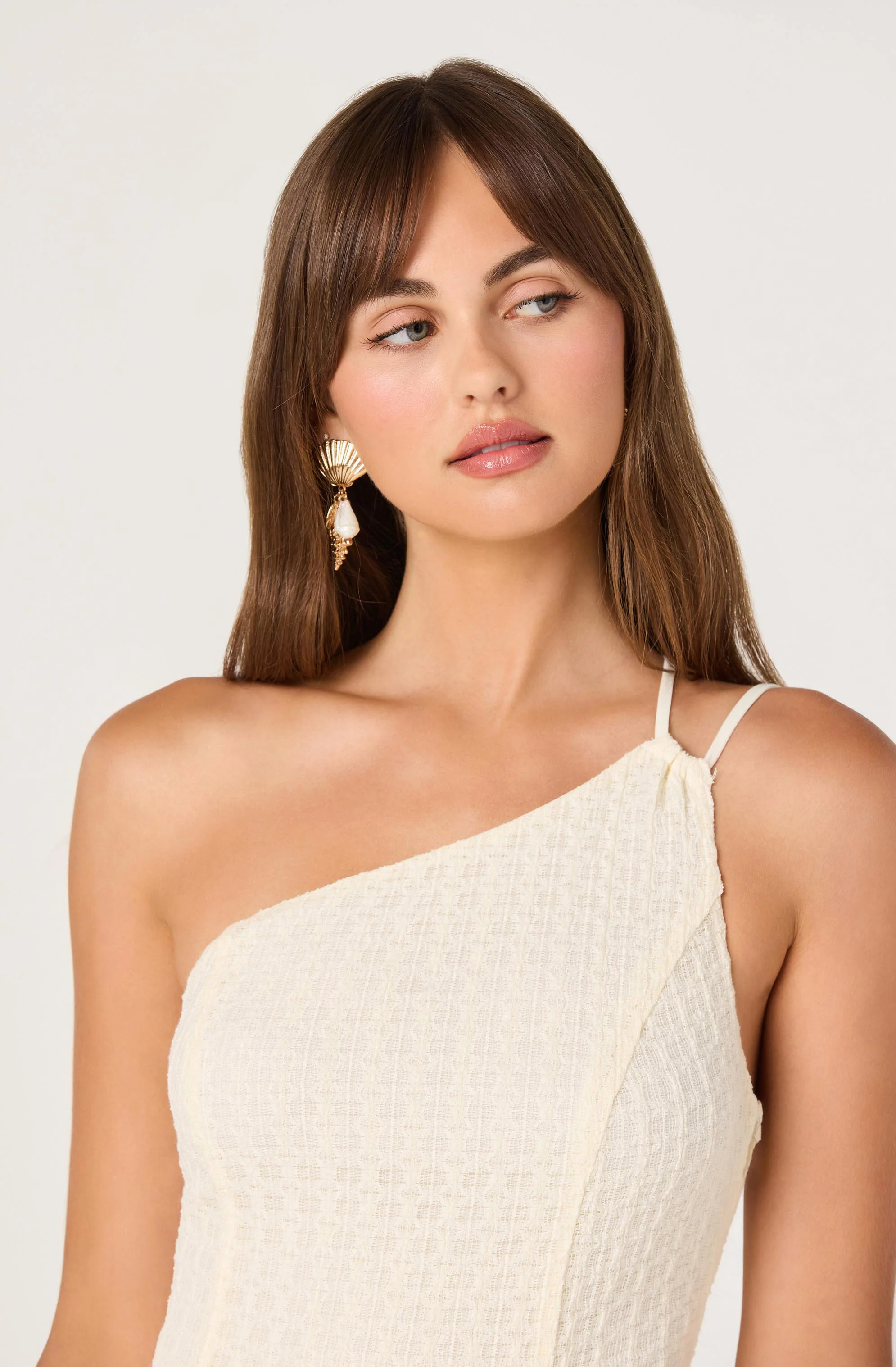Nola One-Shoulder Knit Midi Dress - Image 10