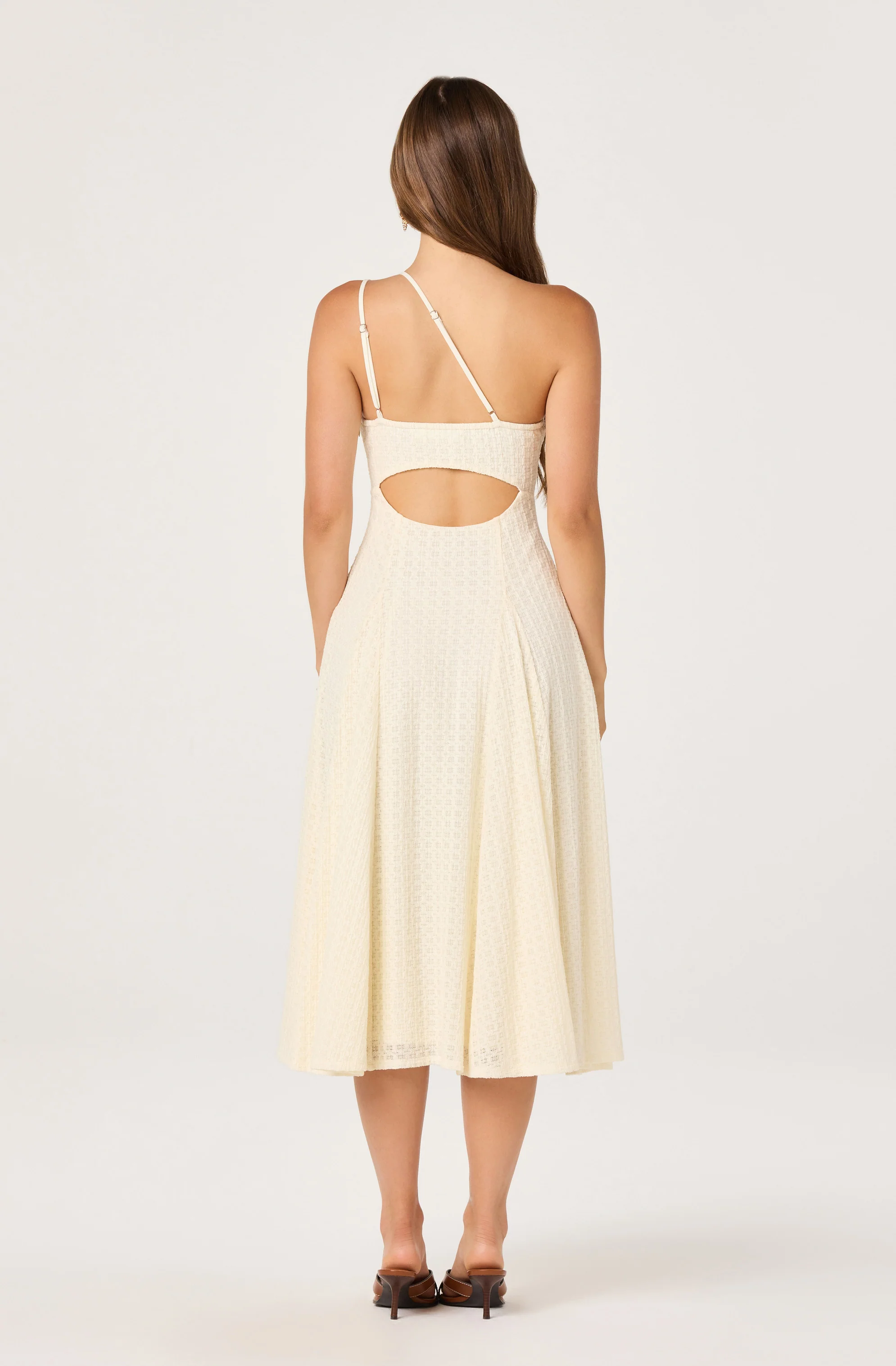 Nola One-Shoulder Knit Midi Dress - Image 12