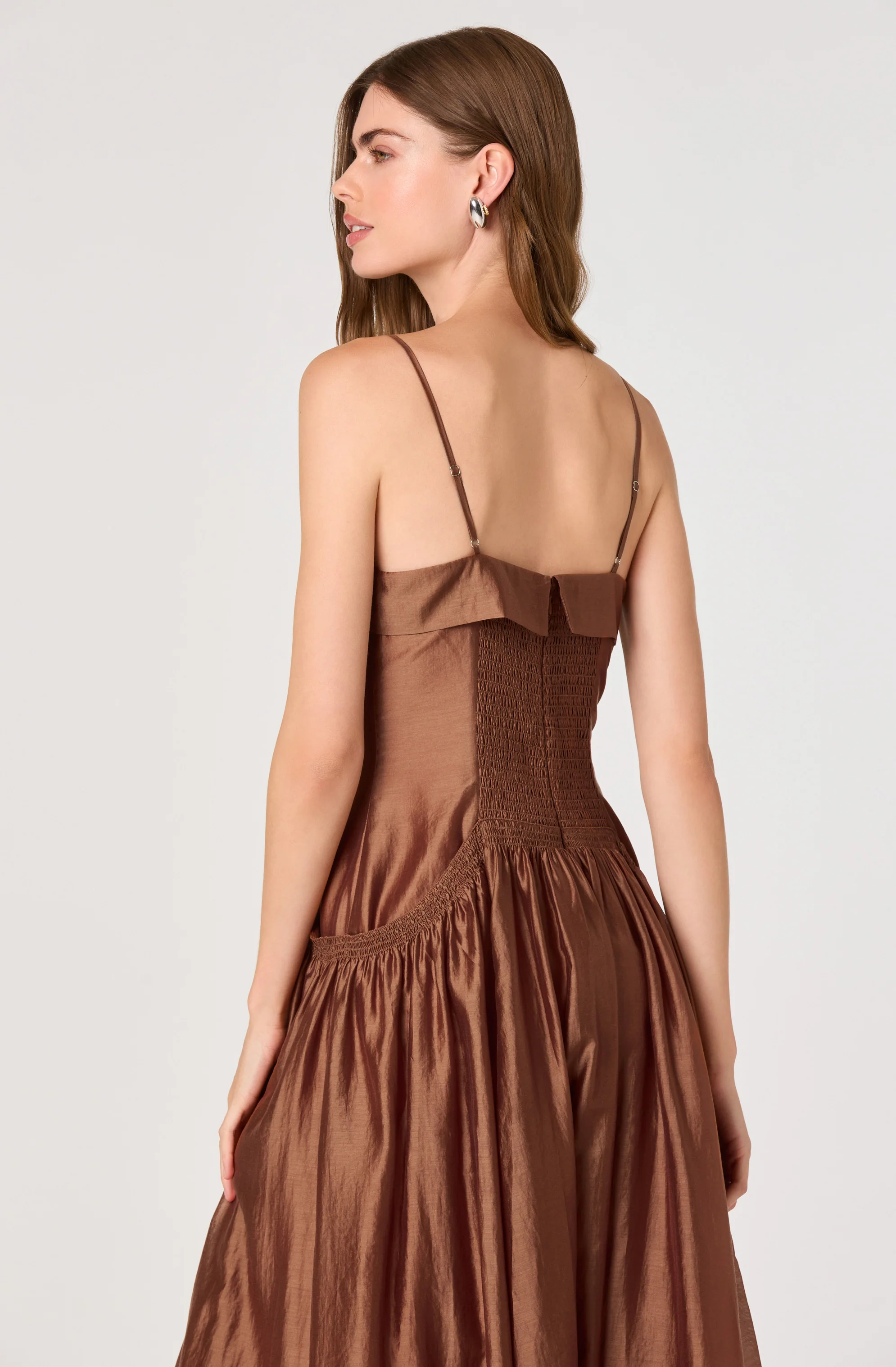 Ovina Smocked Drop-Waist Maxi Dress - Image 3