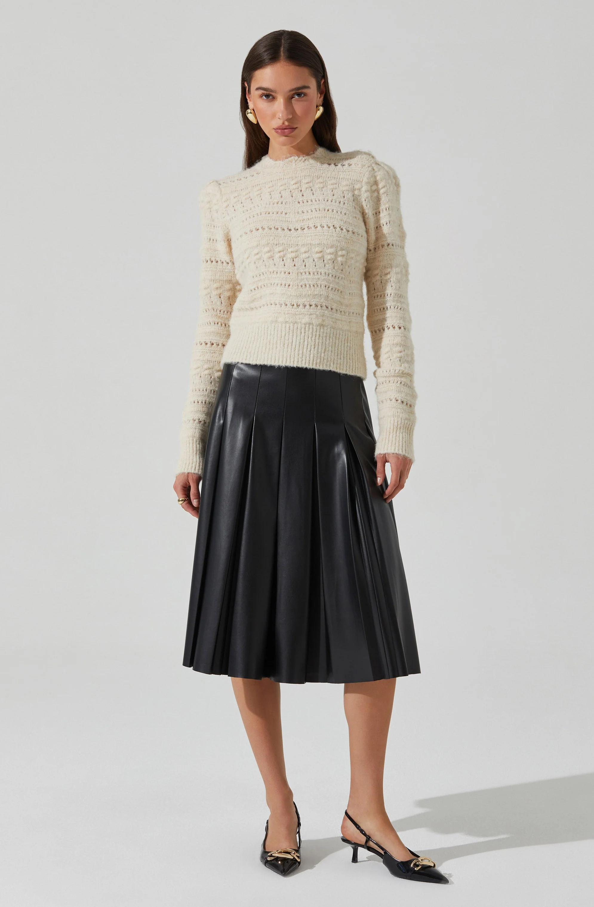 Pelloni Open Stitch Sweater - Image 2