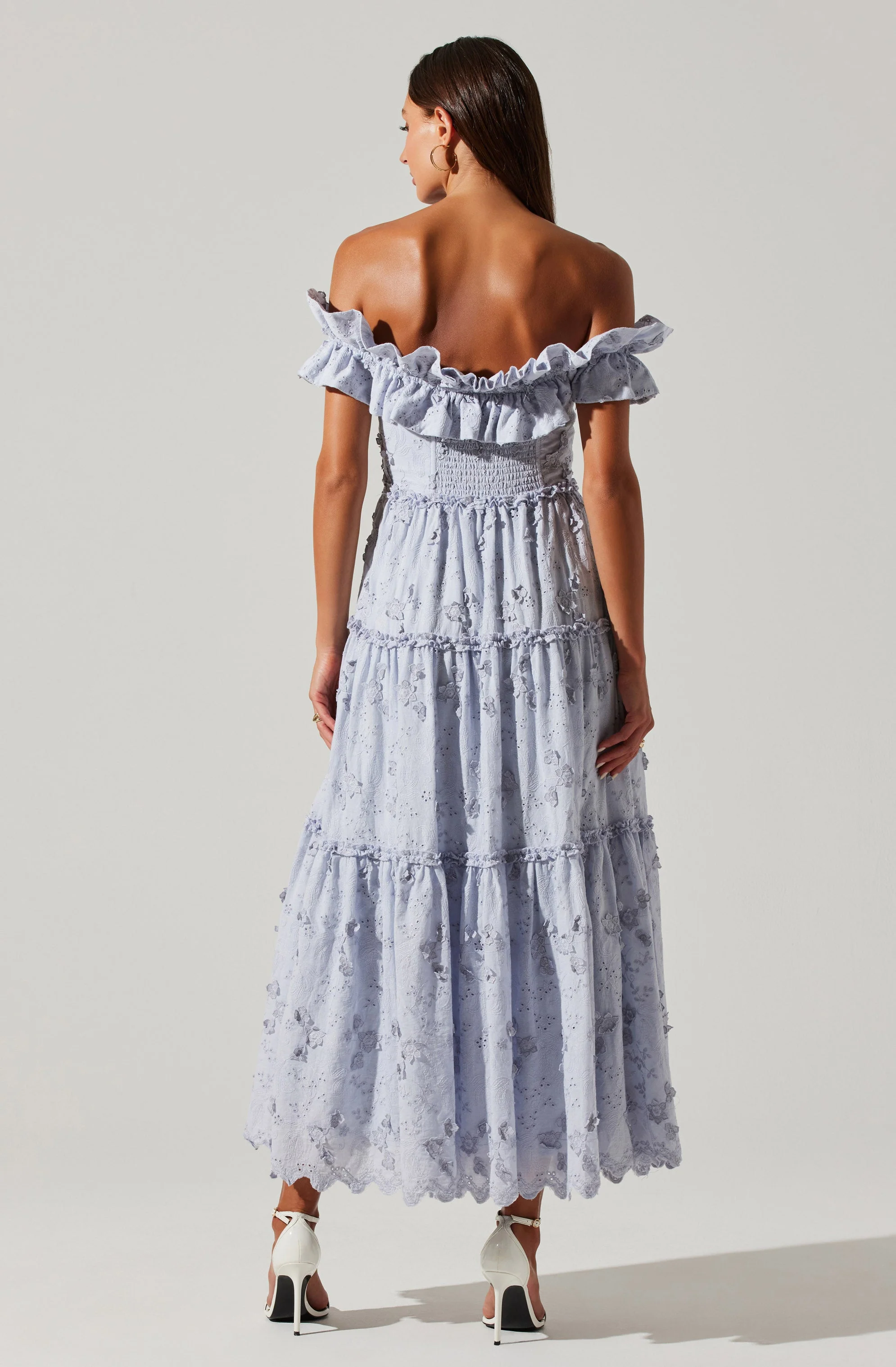 Piccola Off Shoulder Maxi Dress - Image 12