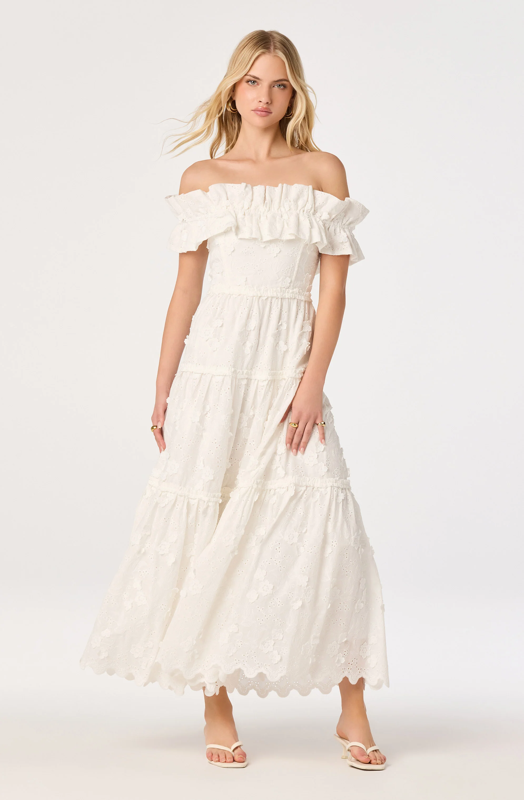 Piccola Off Shoulder Maxi Dress - Image 2