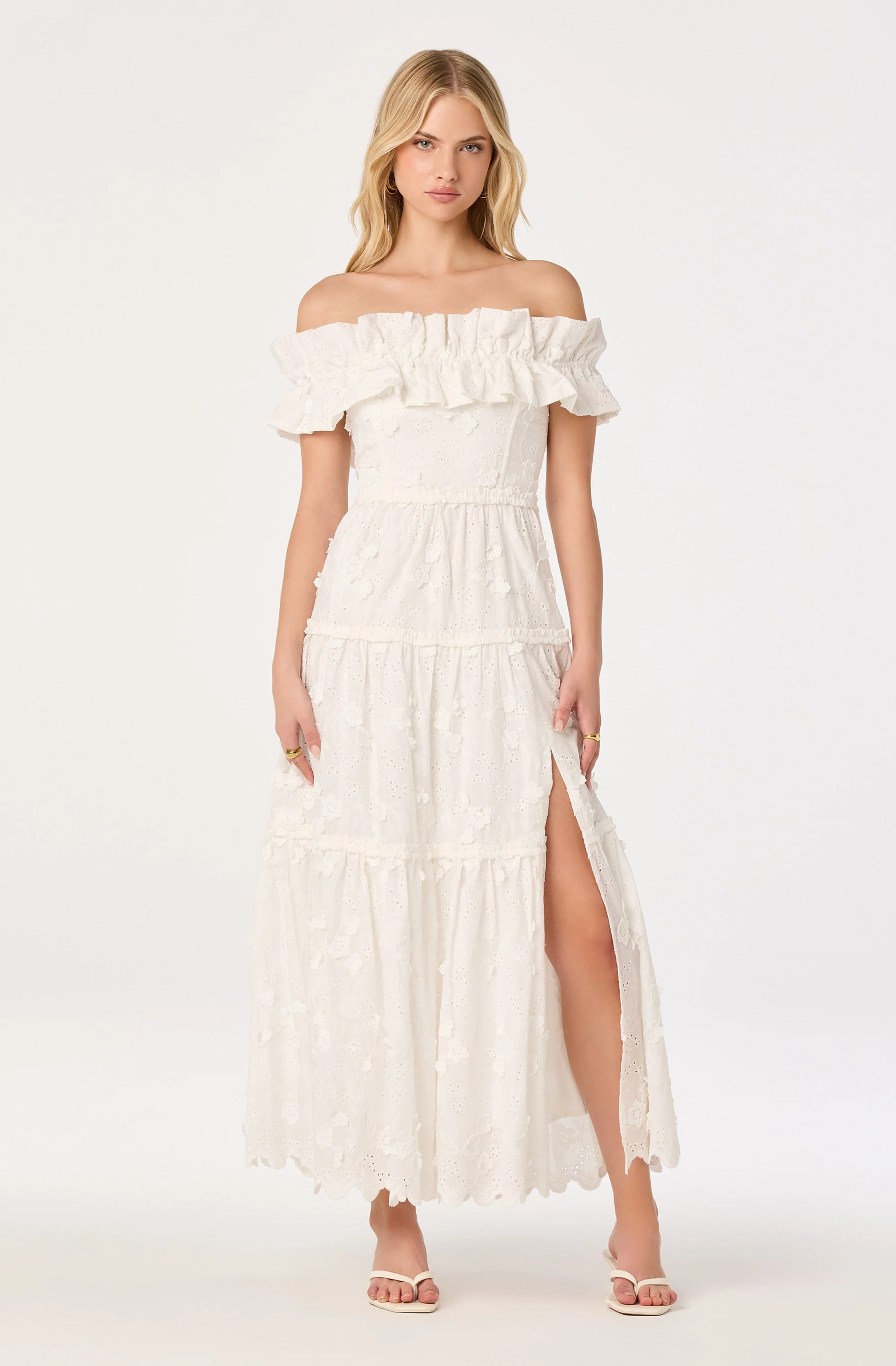 Piccola Off Shoulder Maxi Dress - Image 4