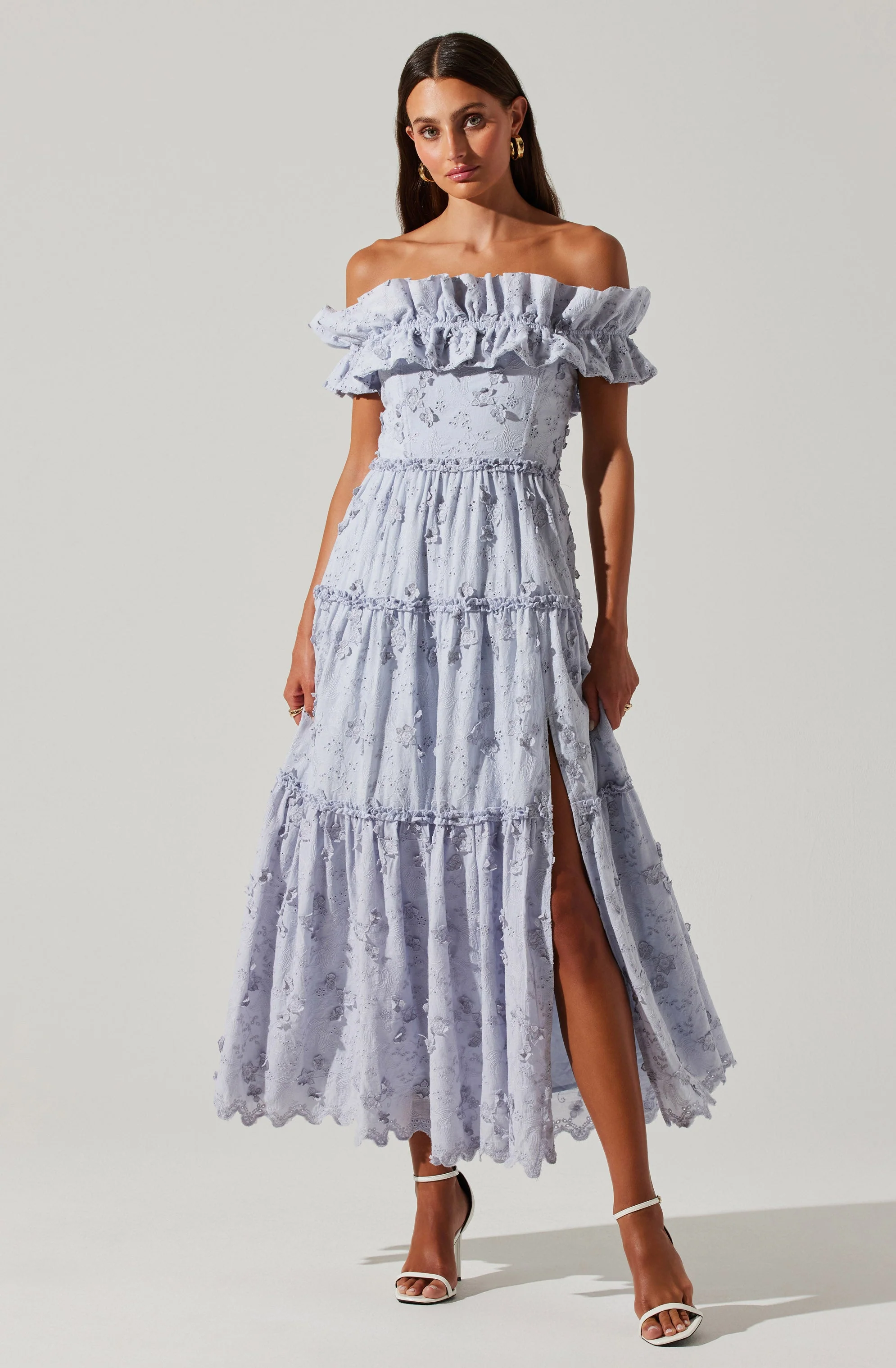 Piccola Off Shoulder Maxi Dress - Image 7