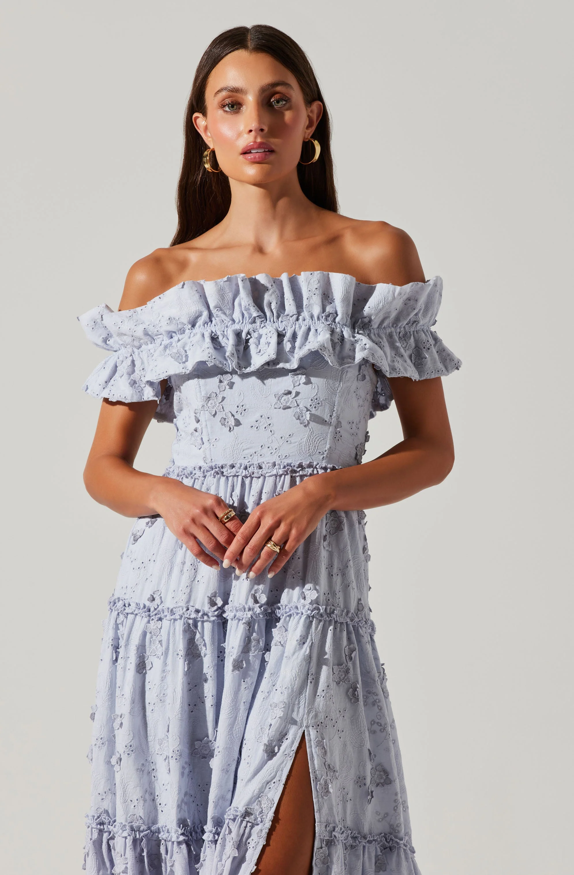Piccola Off Shoulder Maxi Dress - Image 8
