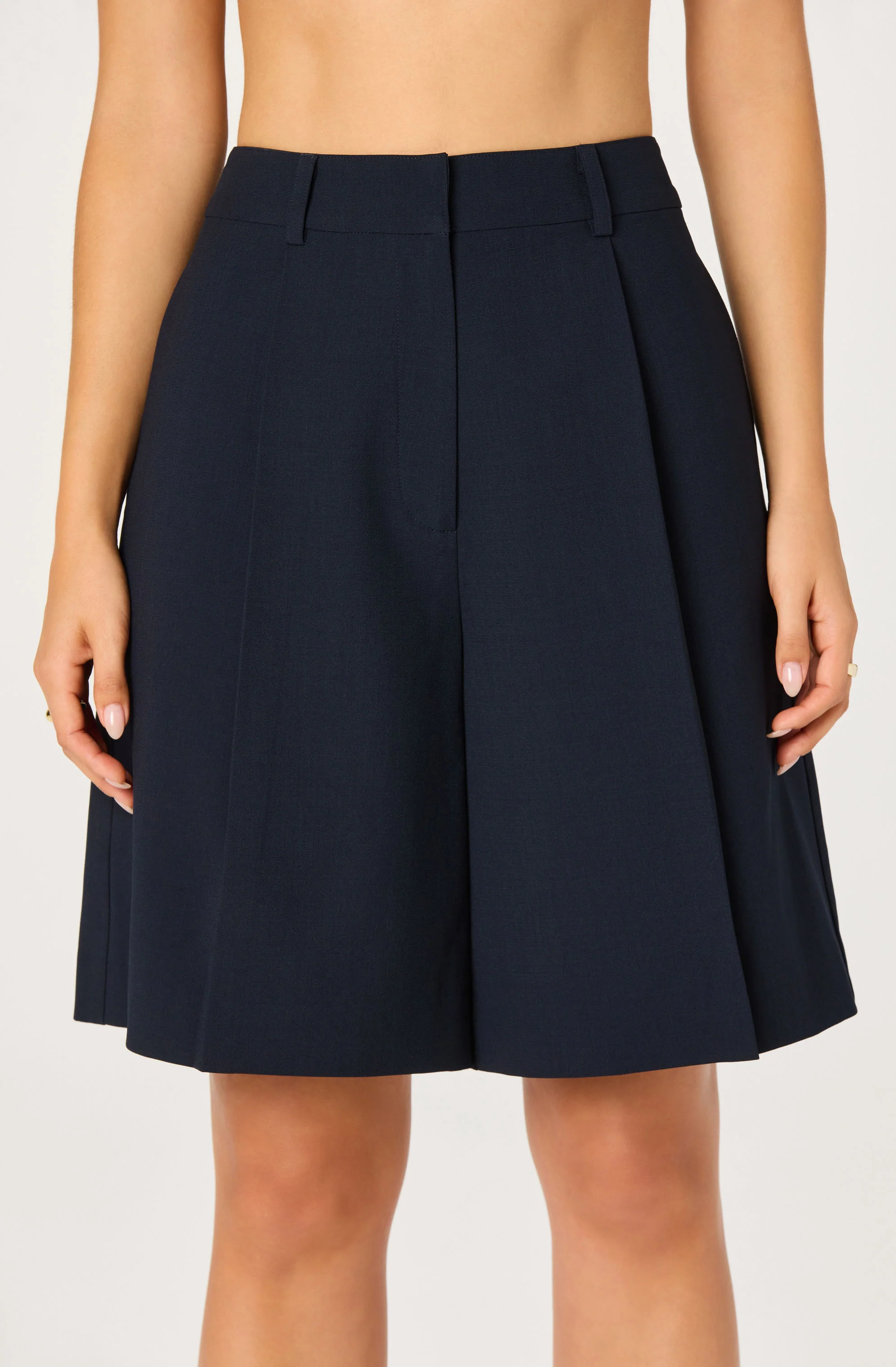 Quillie Pleated Bermuda Shorts - Image 2