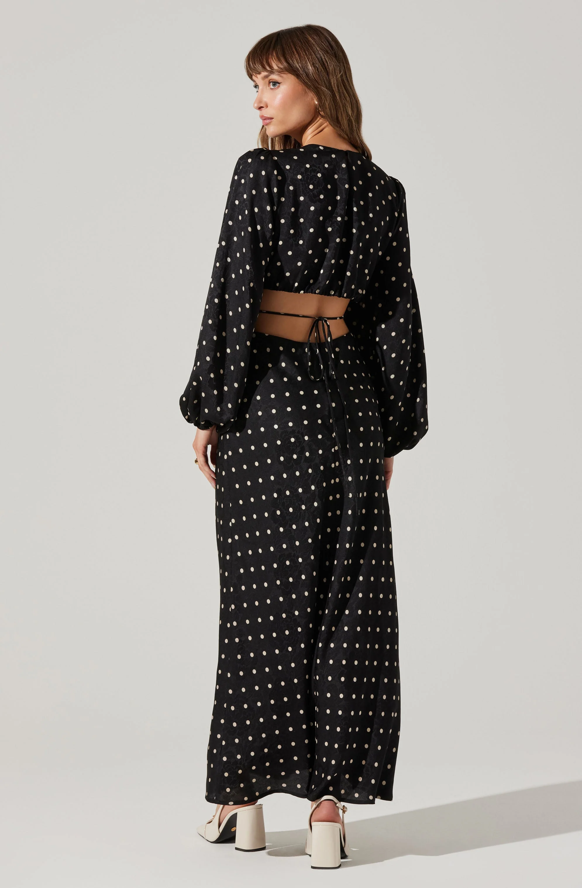Quinn Floral Cutout Maxi Dress - Image 11