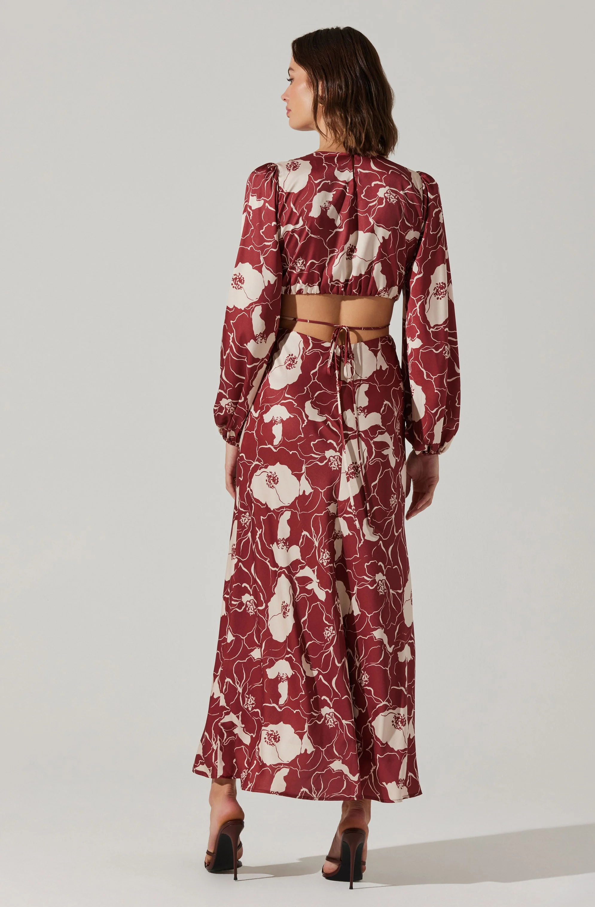 Quinn Floral Cutout Maxi Dress - Image 18