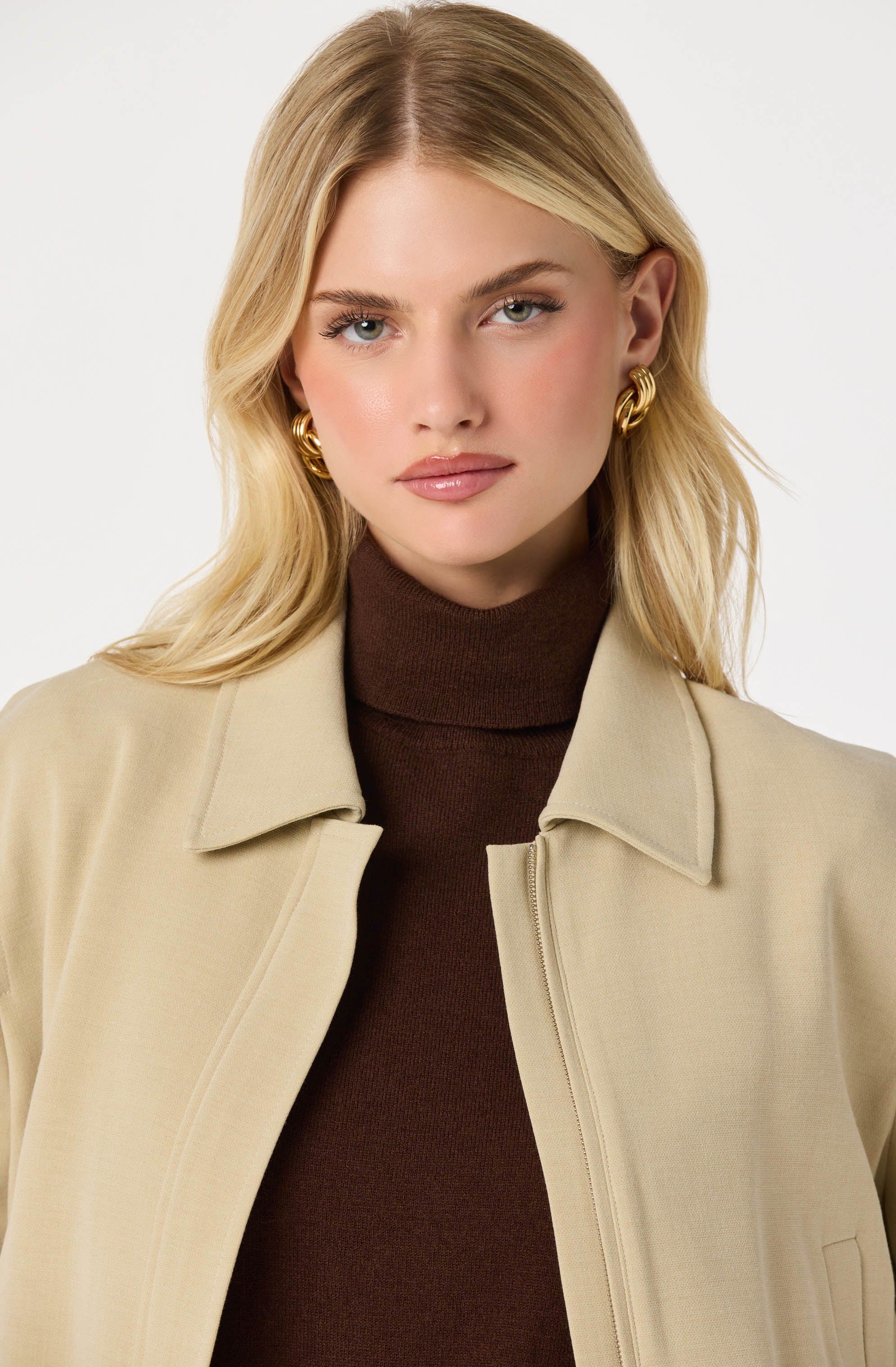 Reid Collared Bomber Jacket - Image 5