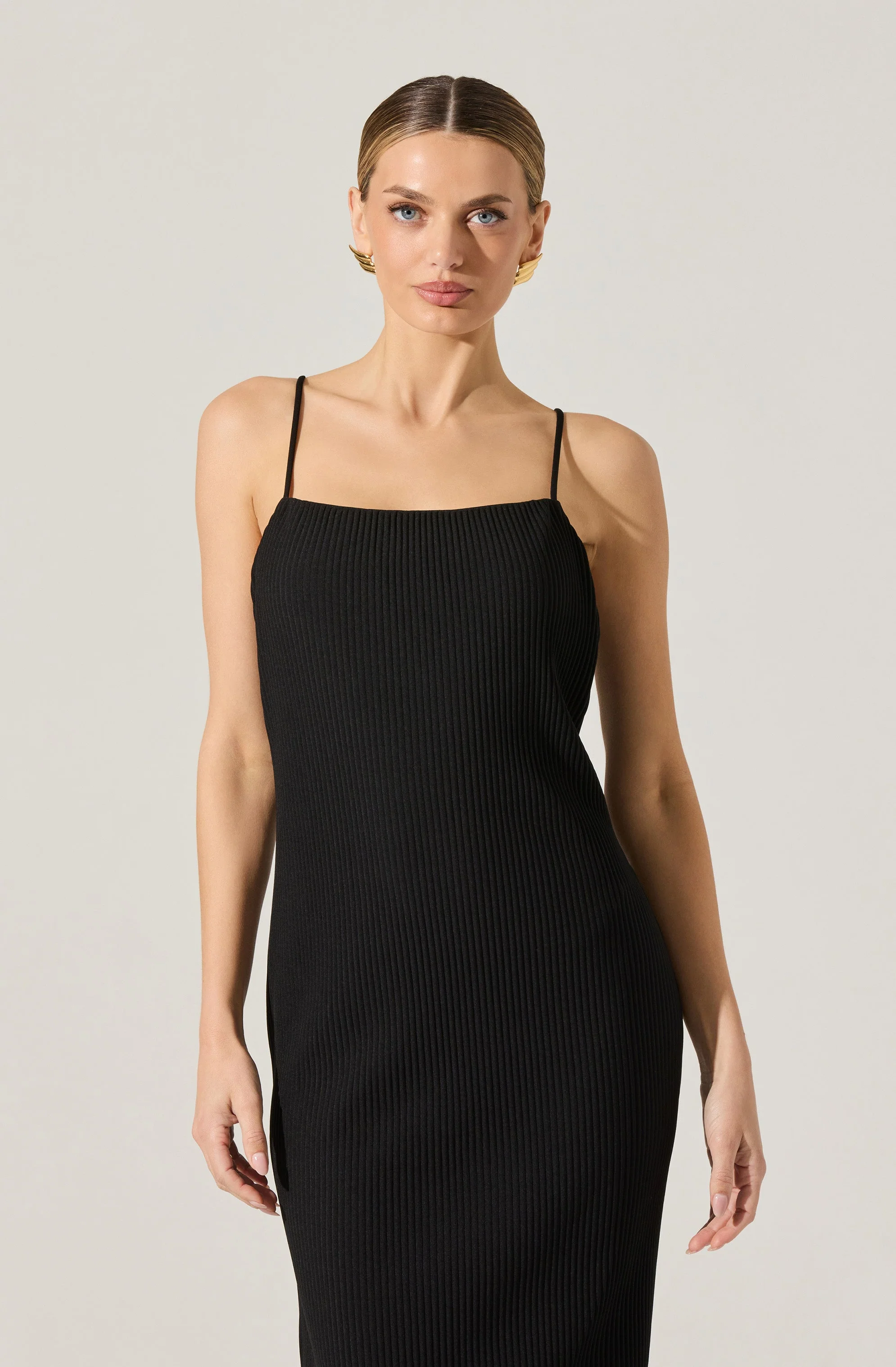 Ribbed Midi Dress & Shrug Set - Image 3