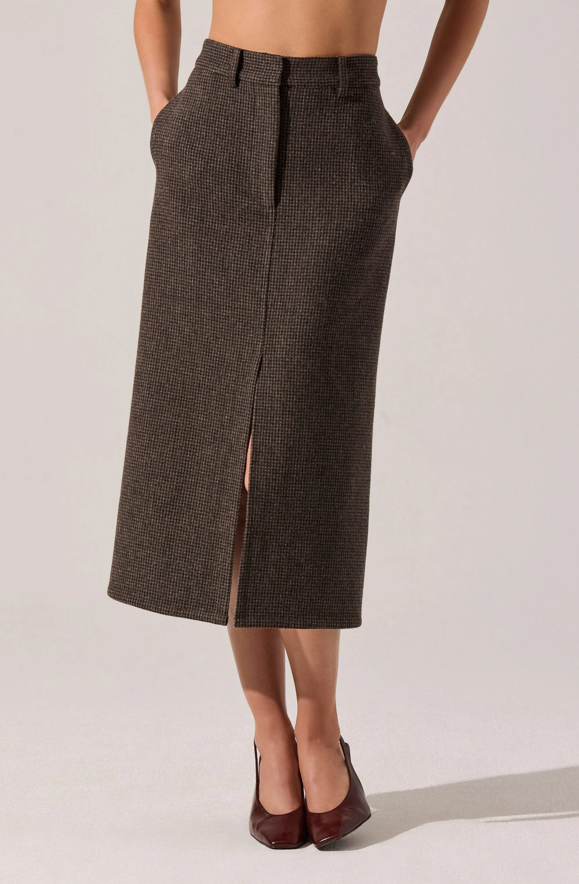 Rielle Wool-Blend Pencil Skirt - Image 6