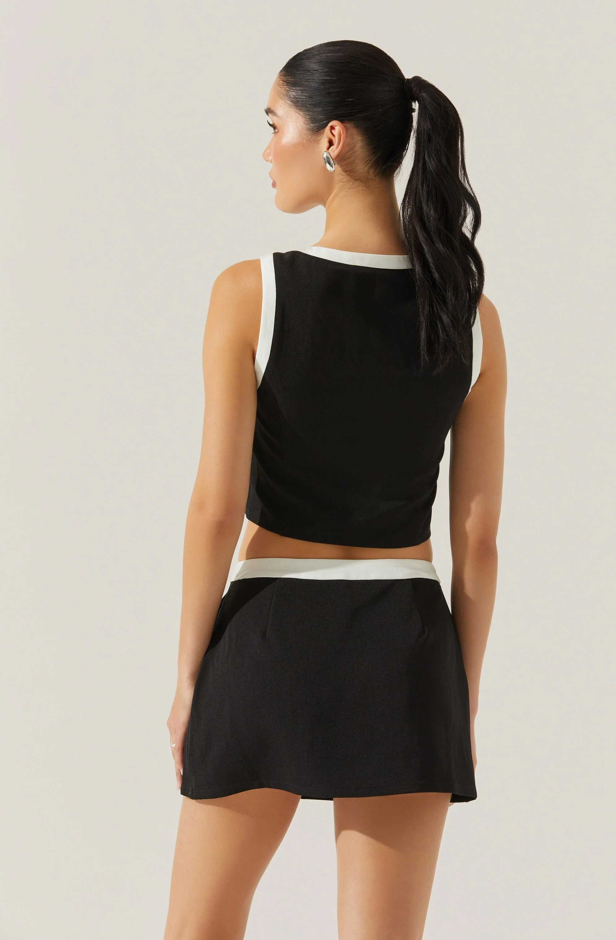 Rory Contrast Trim Top - Image 5